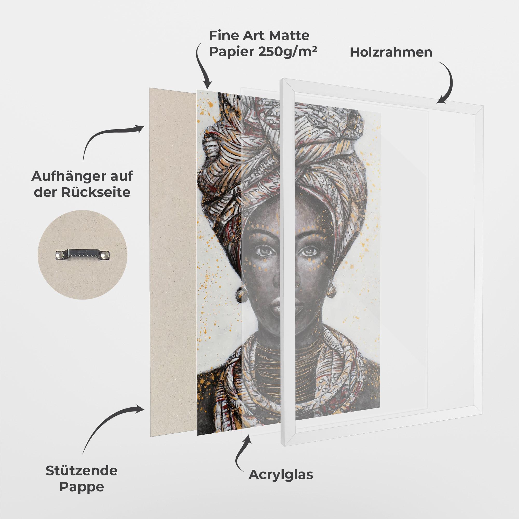 Gerahmte Poster Ada mockup 1