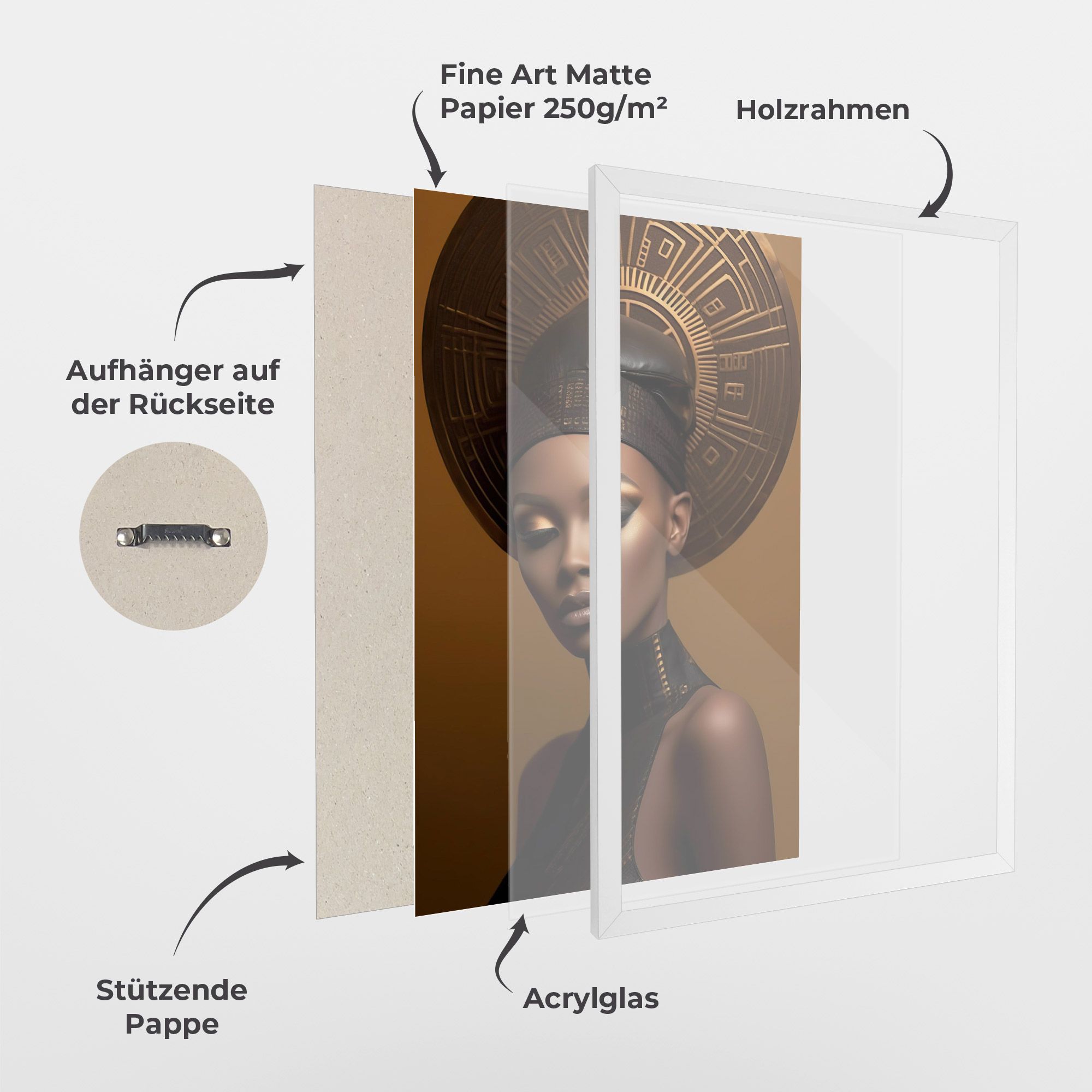African Abstract Art mockup 1