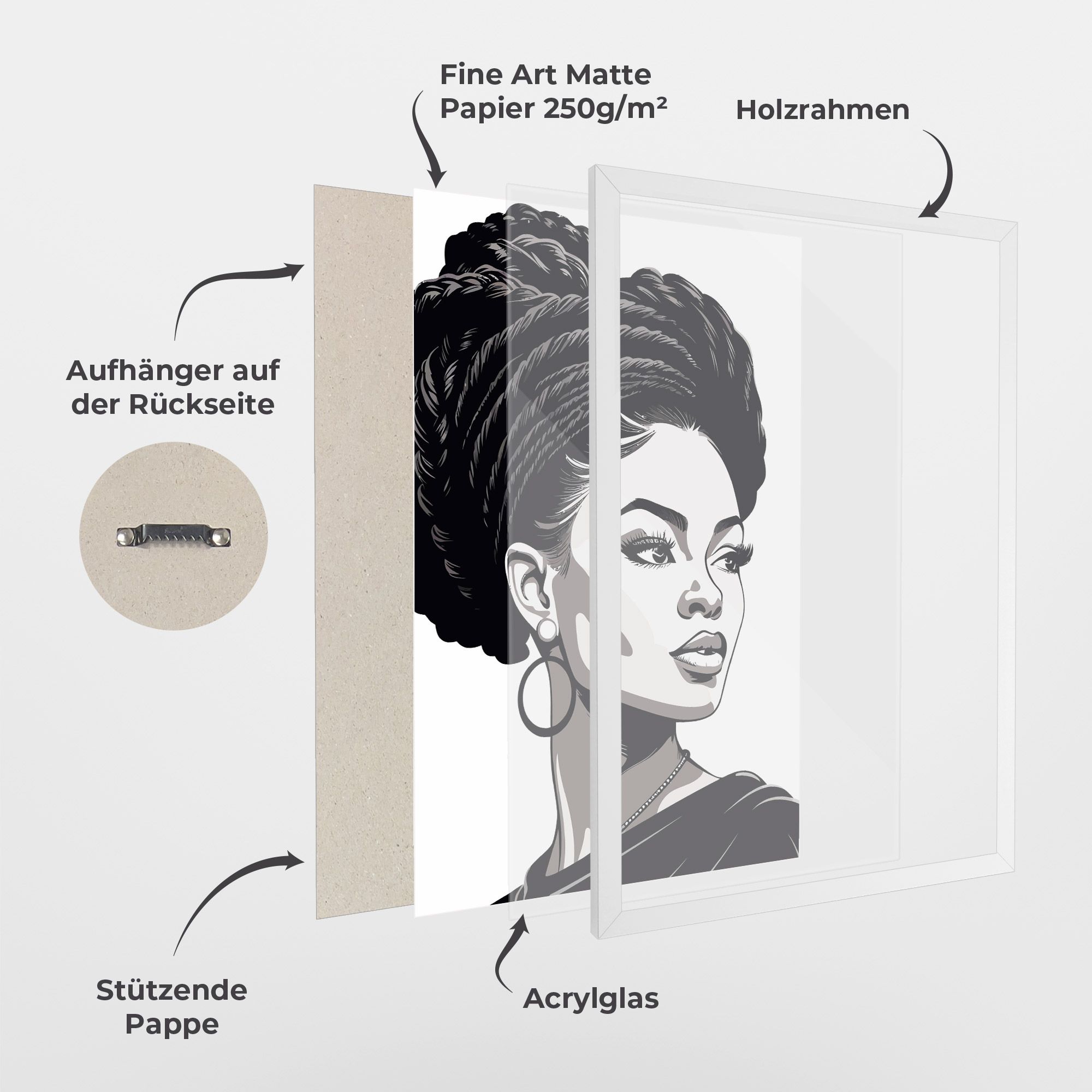 Brown Skin Woman mockup 1