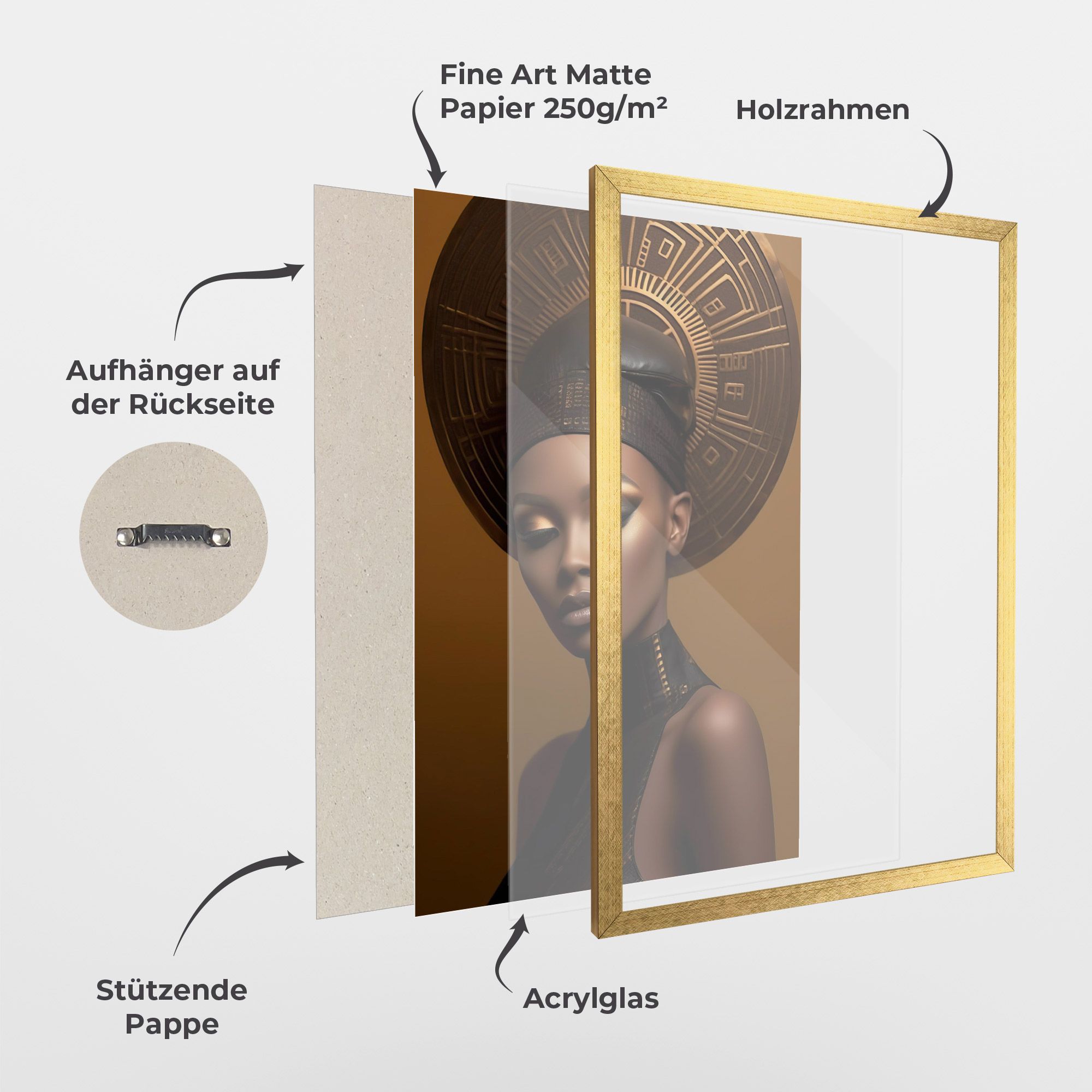 African Abstract Art mockup 1