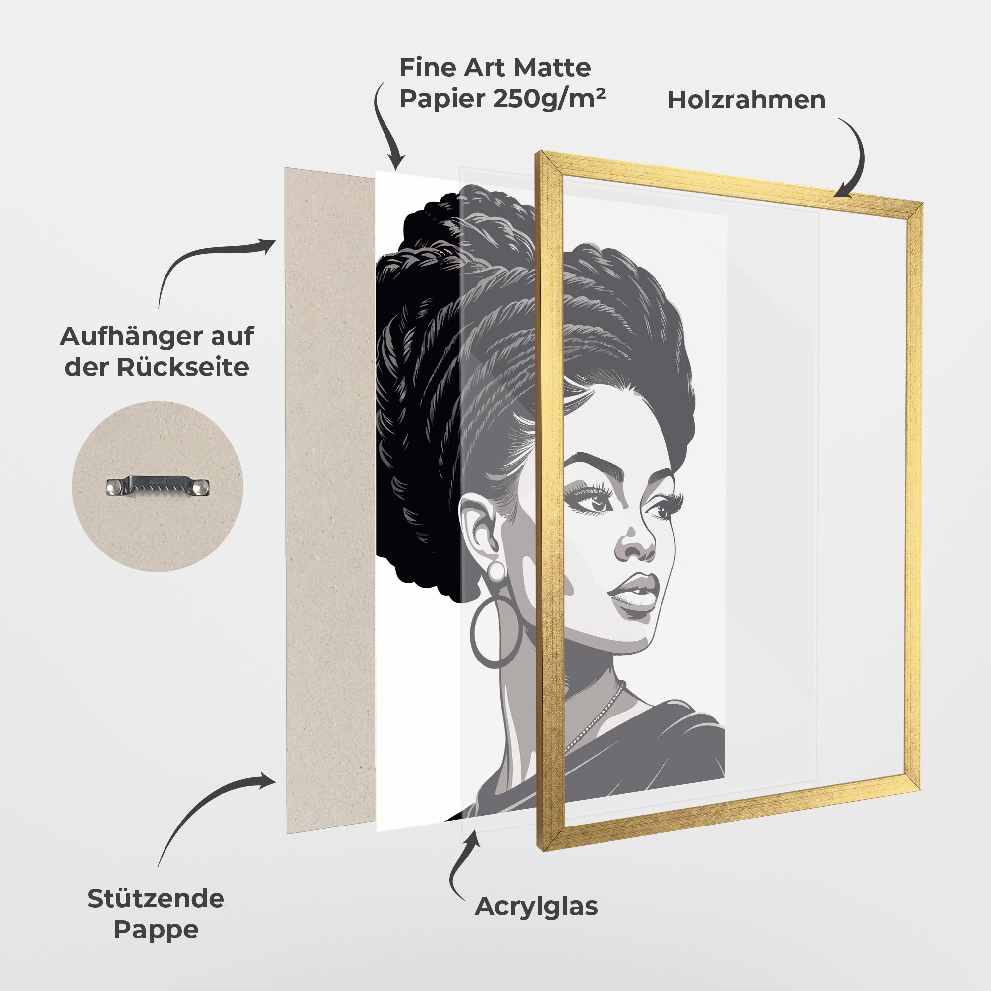 Brown Skin Woman mockup 1