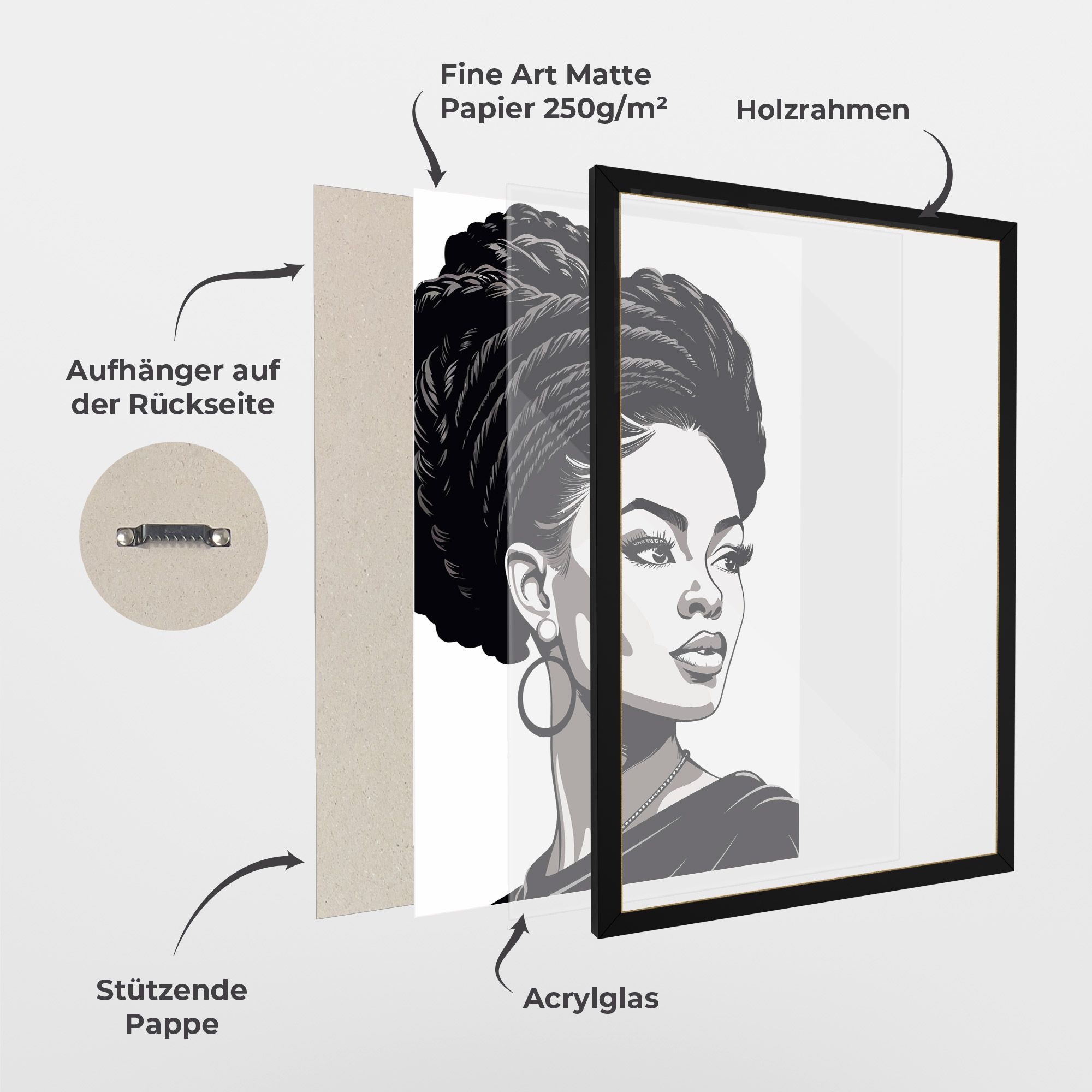 Brown Skin Woman mockup 1