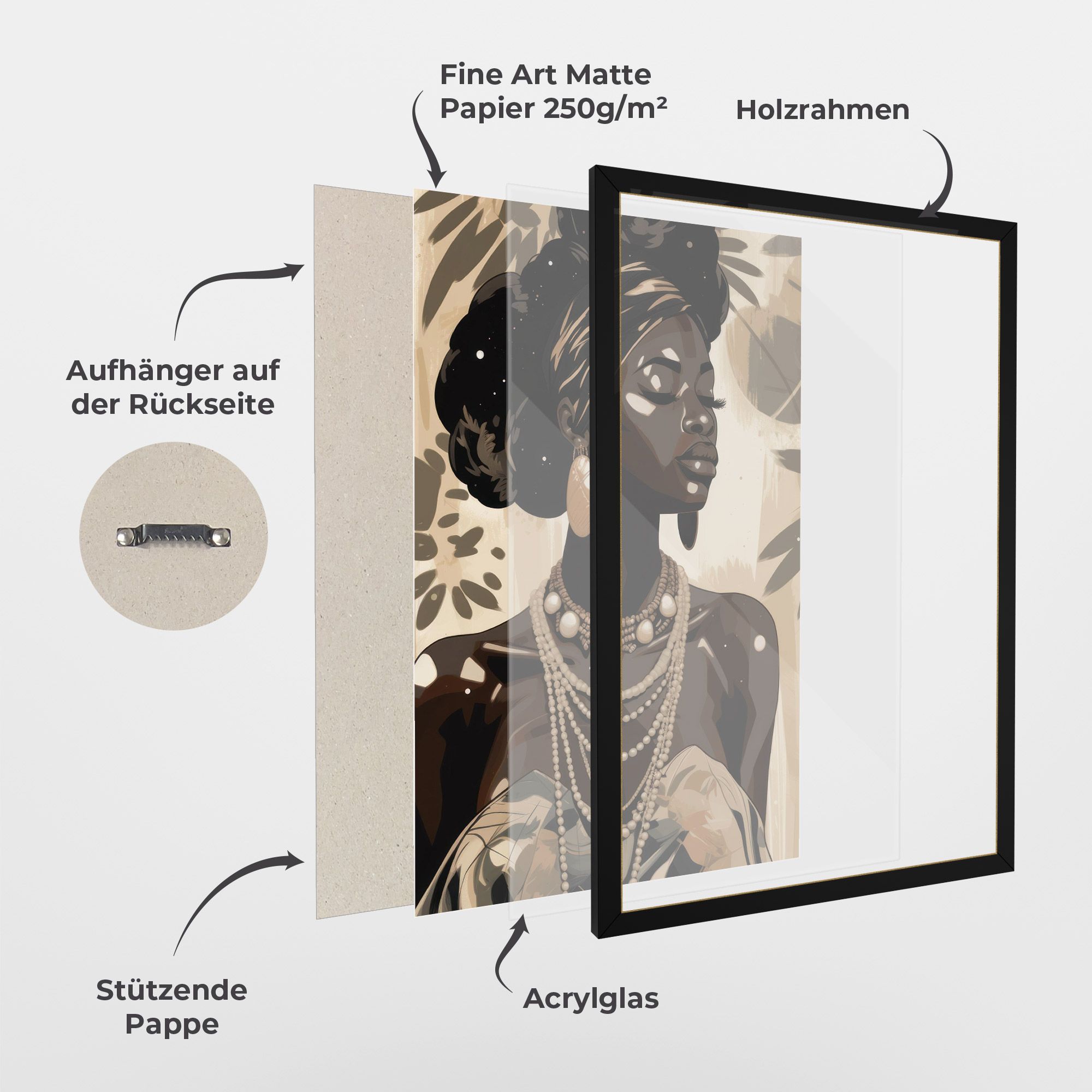 Wearing Necklace Graphic mockup 1