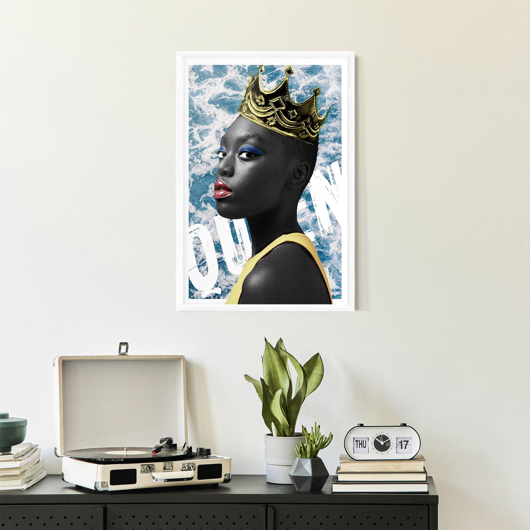 Gerahmte Poster American Woman Crown mockup 2