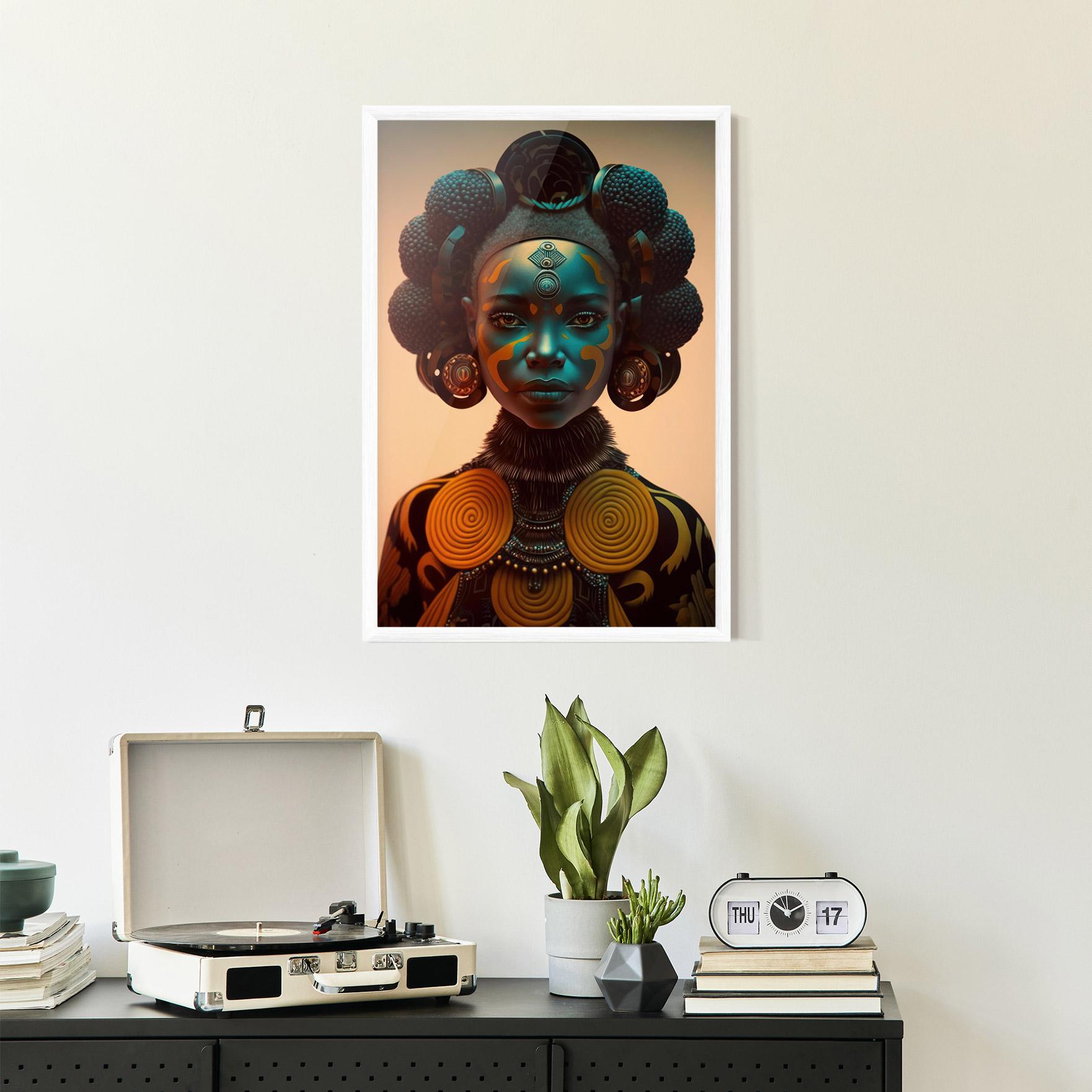 Gerahmte Poster Extravagant Clothing mockup 2