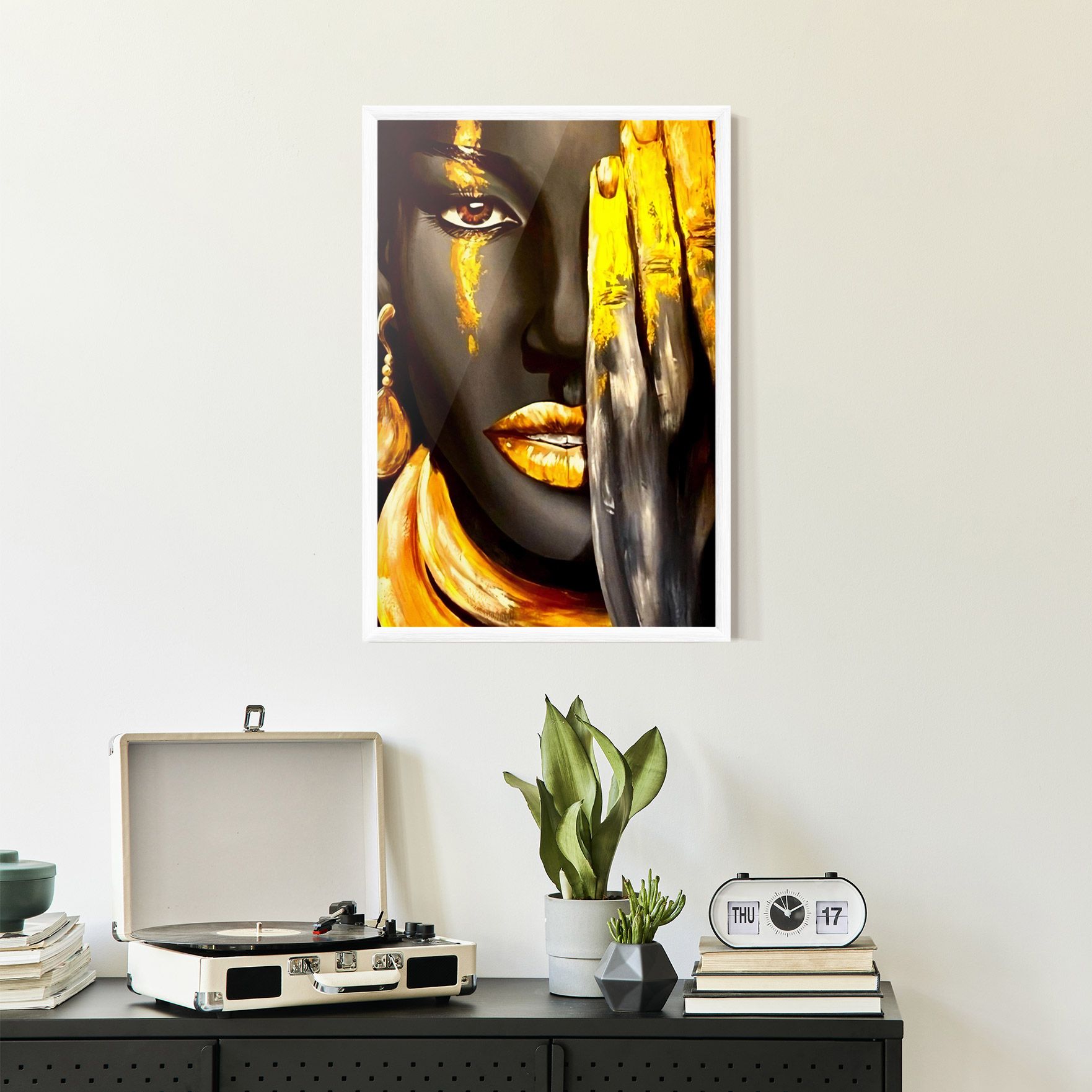 Golden African Women mockup 2