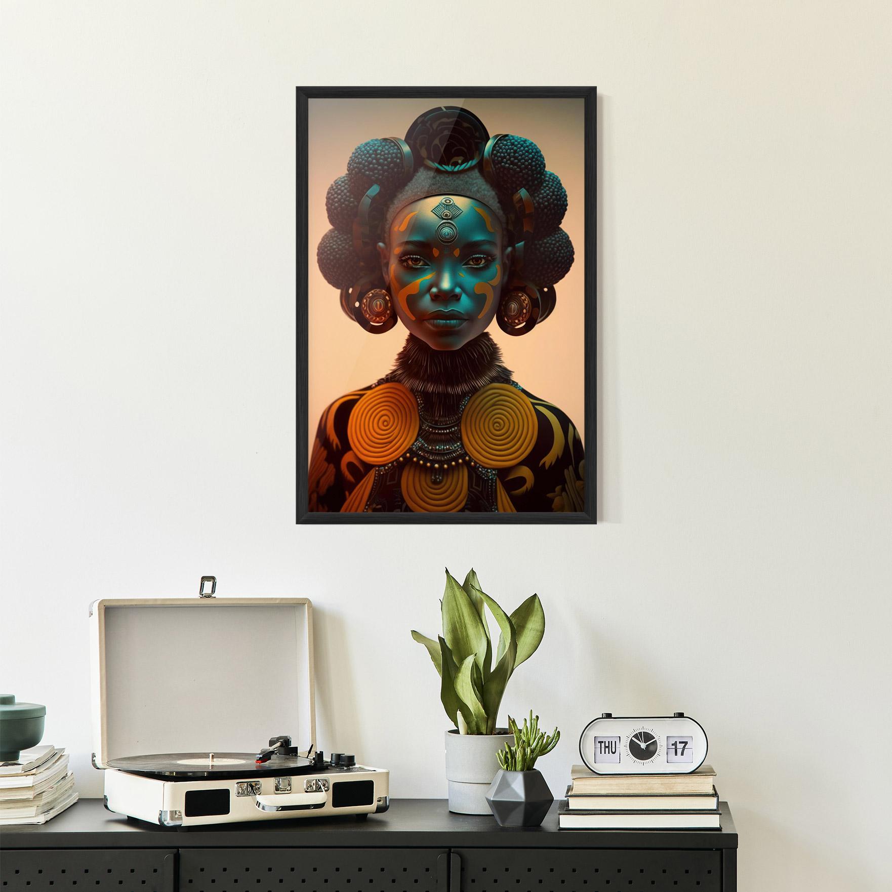 Gerahmte Poster Extravagant Clothing mockup 2