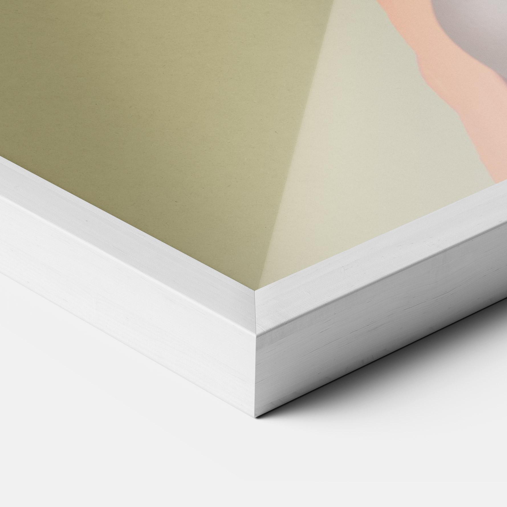 Gerahmte Poster American Woman Collage mockup 3