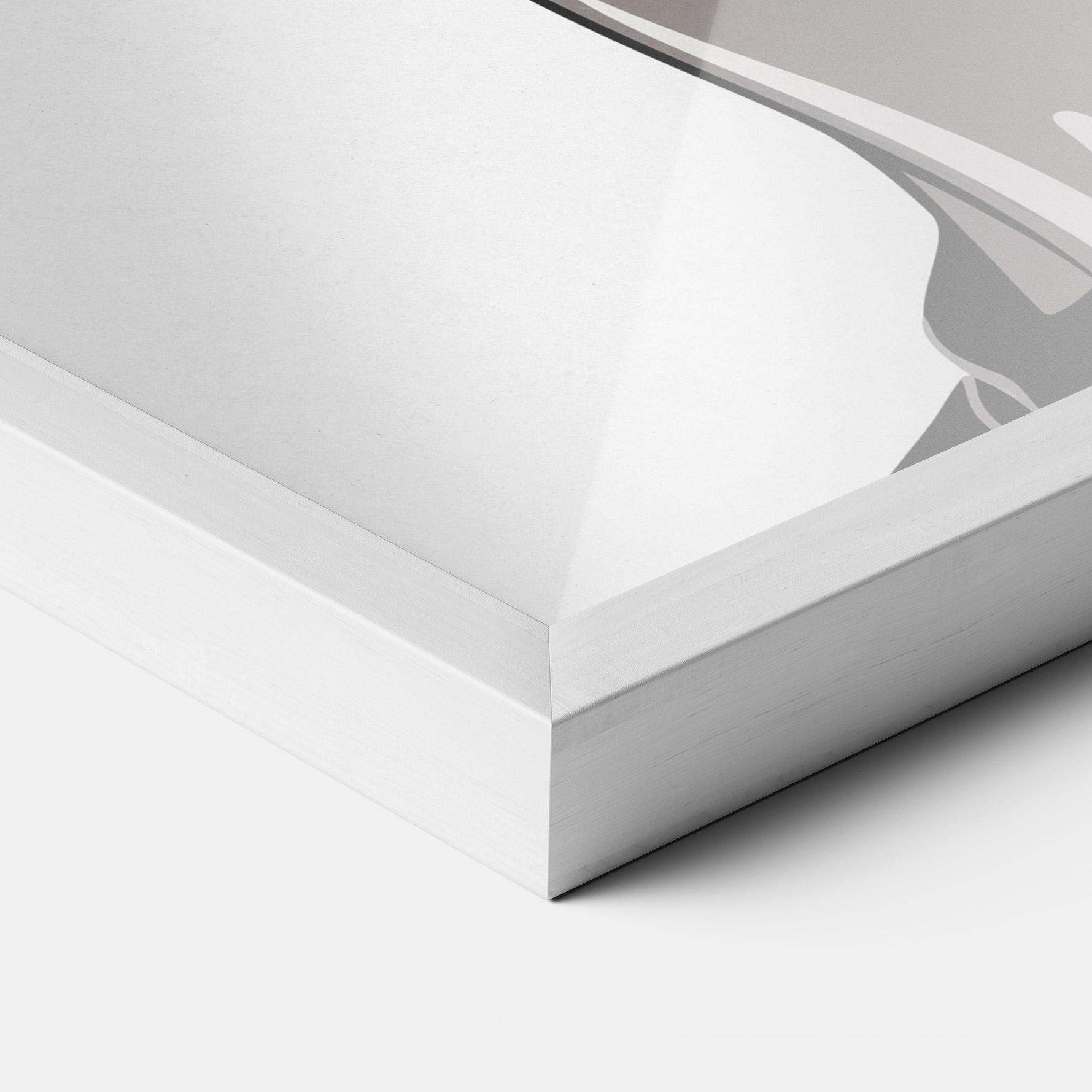 Gerahmte Poster Brown Skin Woman mockup 3