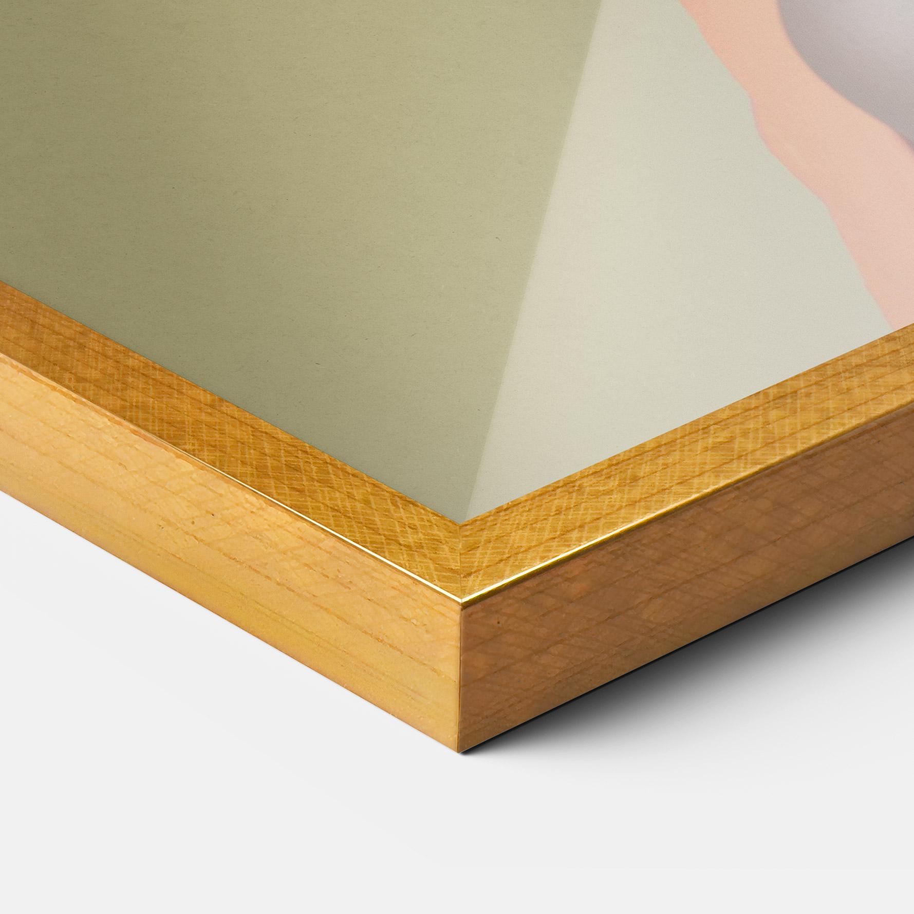 Gerahmte Poster American Woman Collage mockup 3