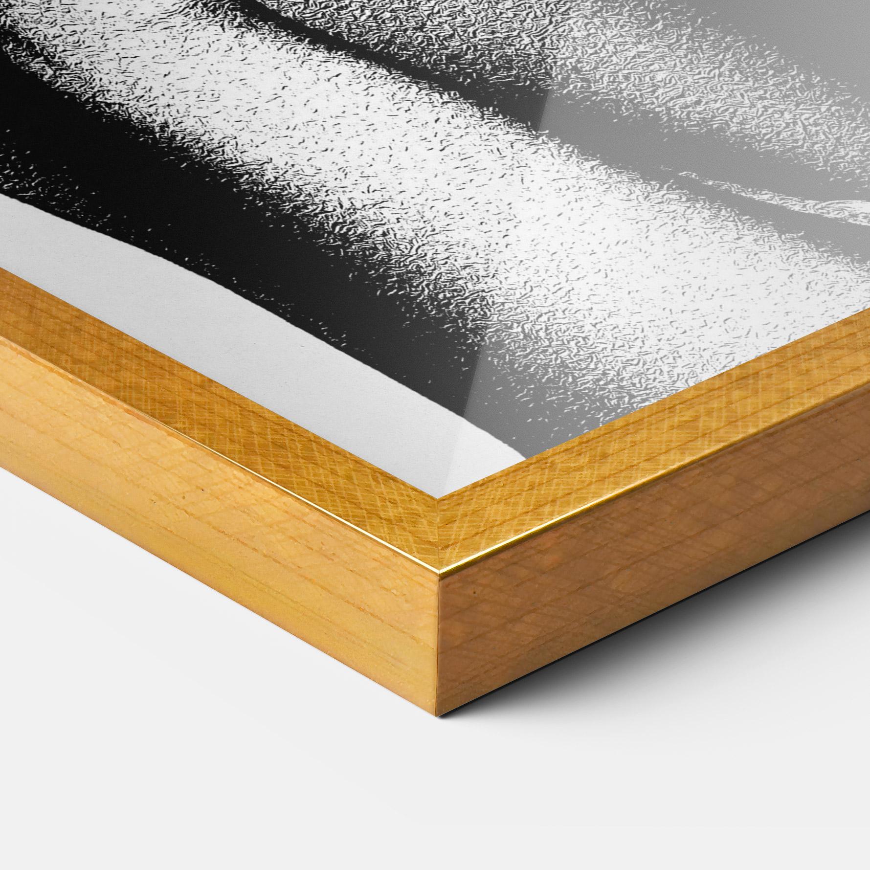 Gerahmte Poster Flower African Woman mockup 3