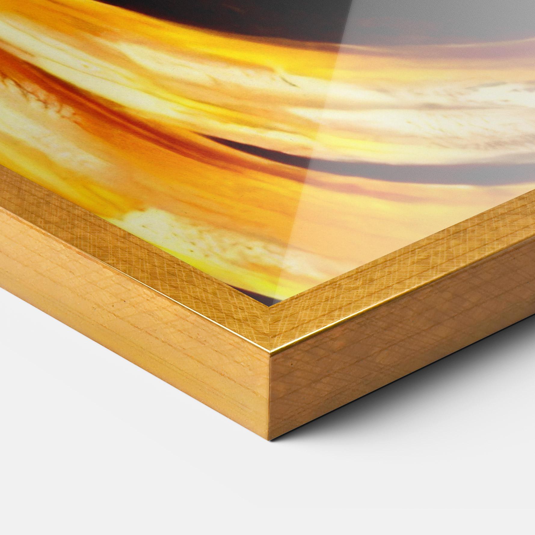 Gerahmte Poster Golden African Women mockup 3