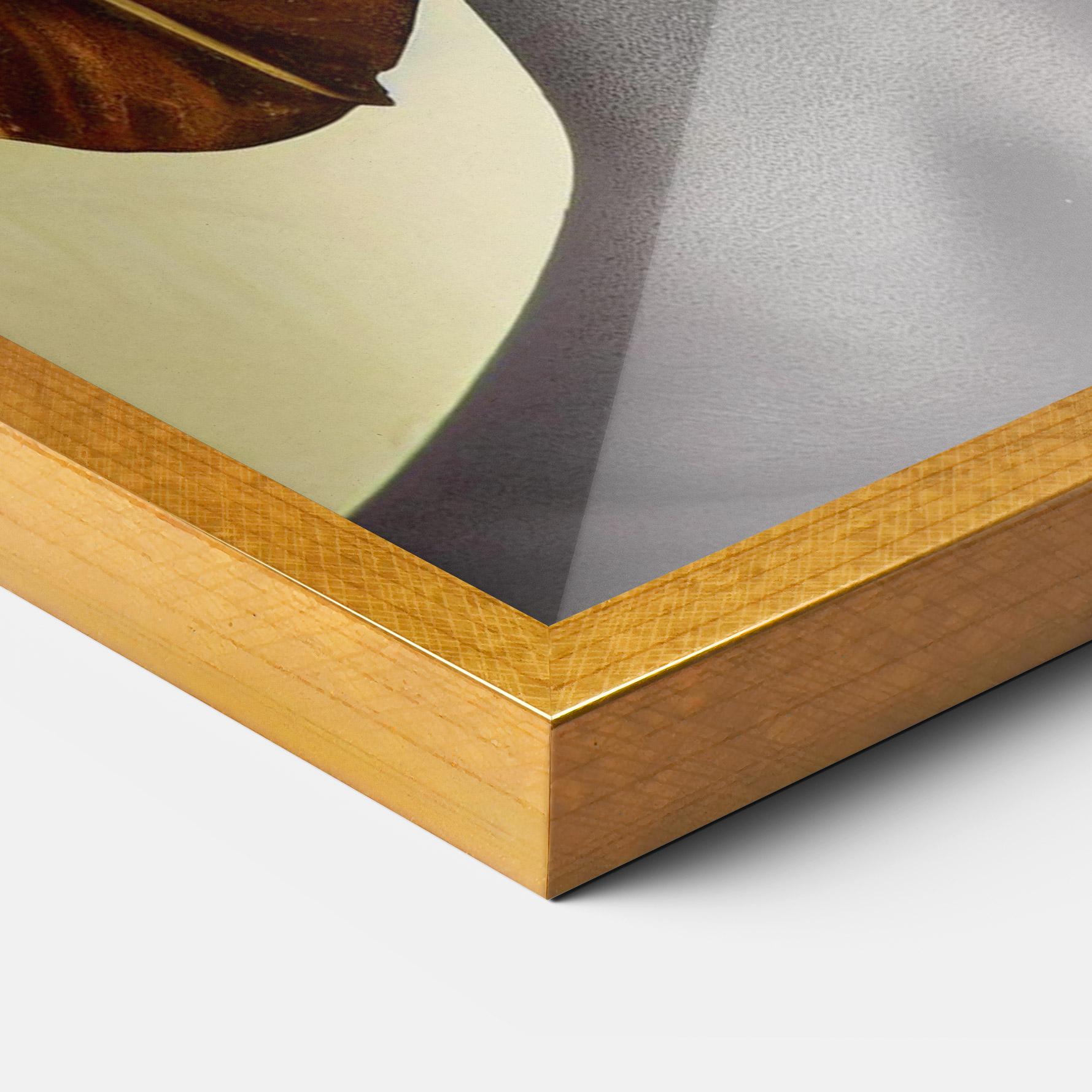 Gerahmte Poster Leaf Woman mockup 3