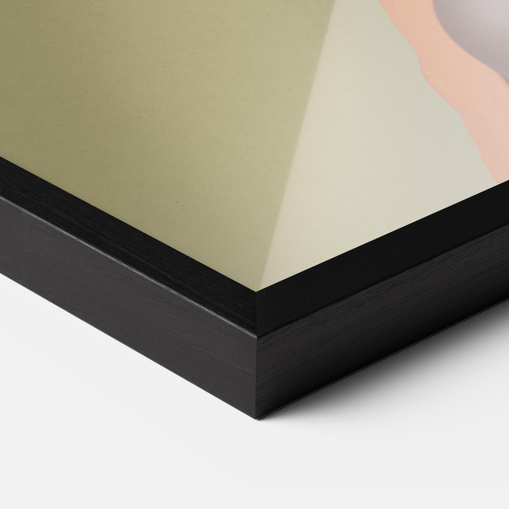 Gerahmte Poster American Woman Collage mockup 3