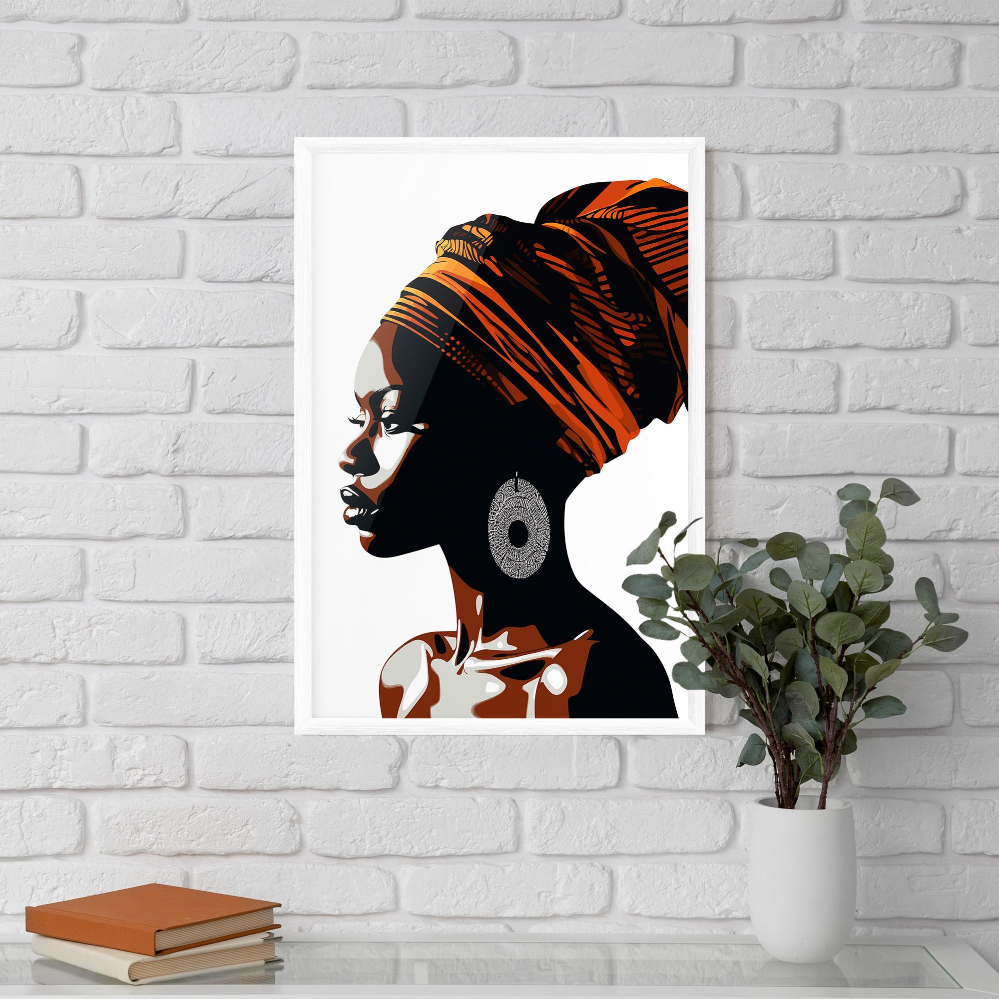 Gerahmte Poster Black Pretty Woman mockup 5