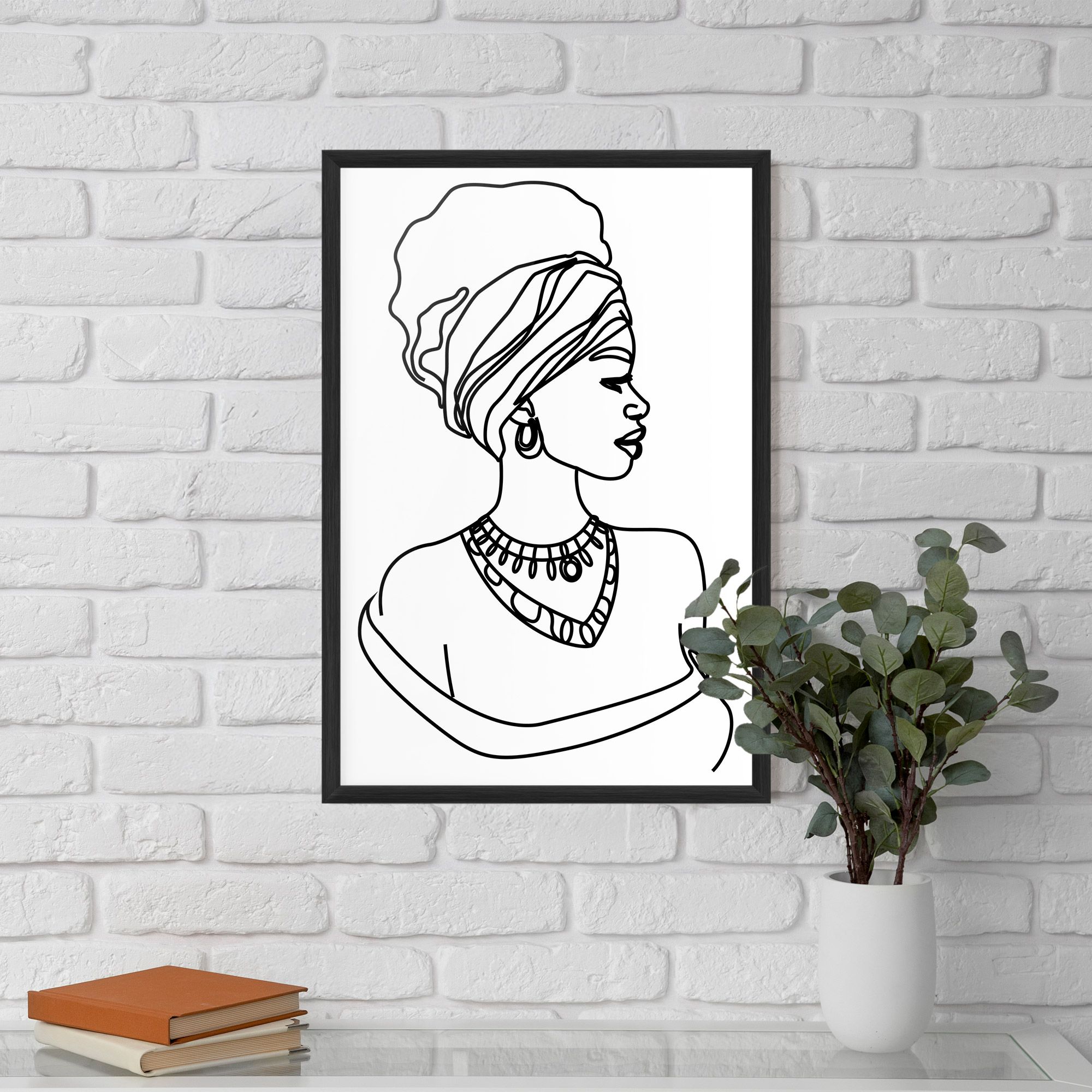 Black Line African mockup 5