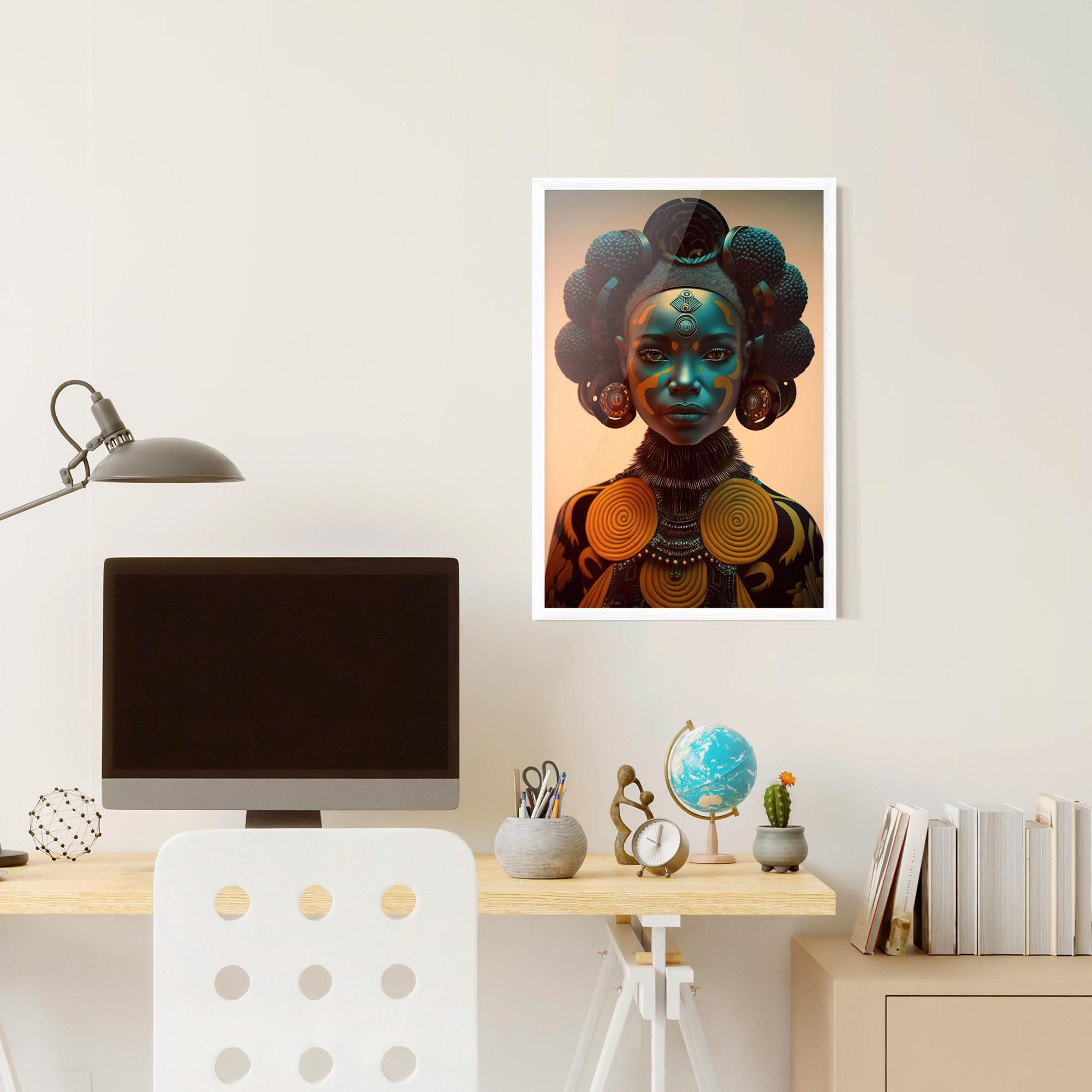 Gerahmte Poster Extravagant Clothing mockup 6