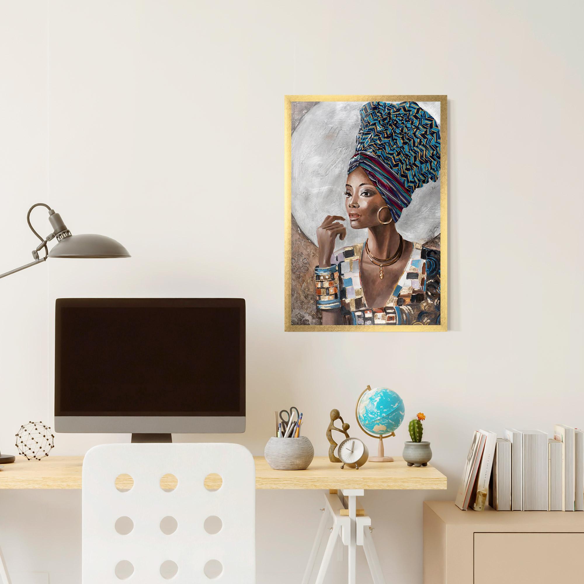 Gerahmte Poster Amara mockup 6