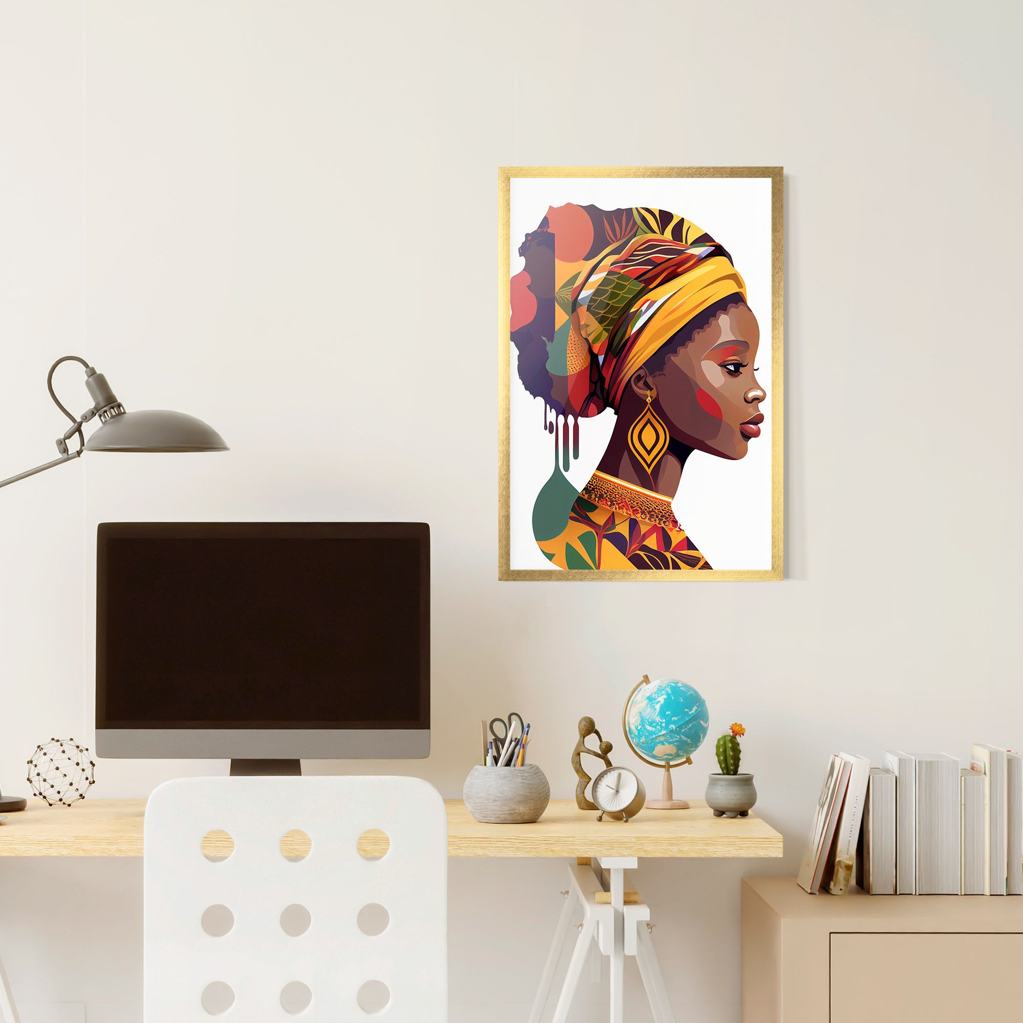 Colorful African mockup 6