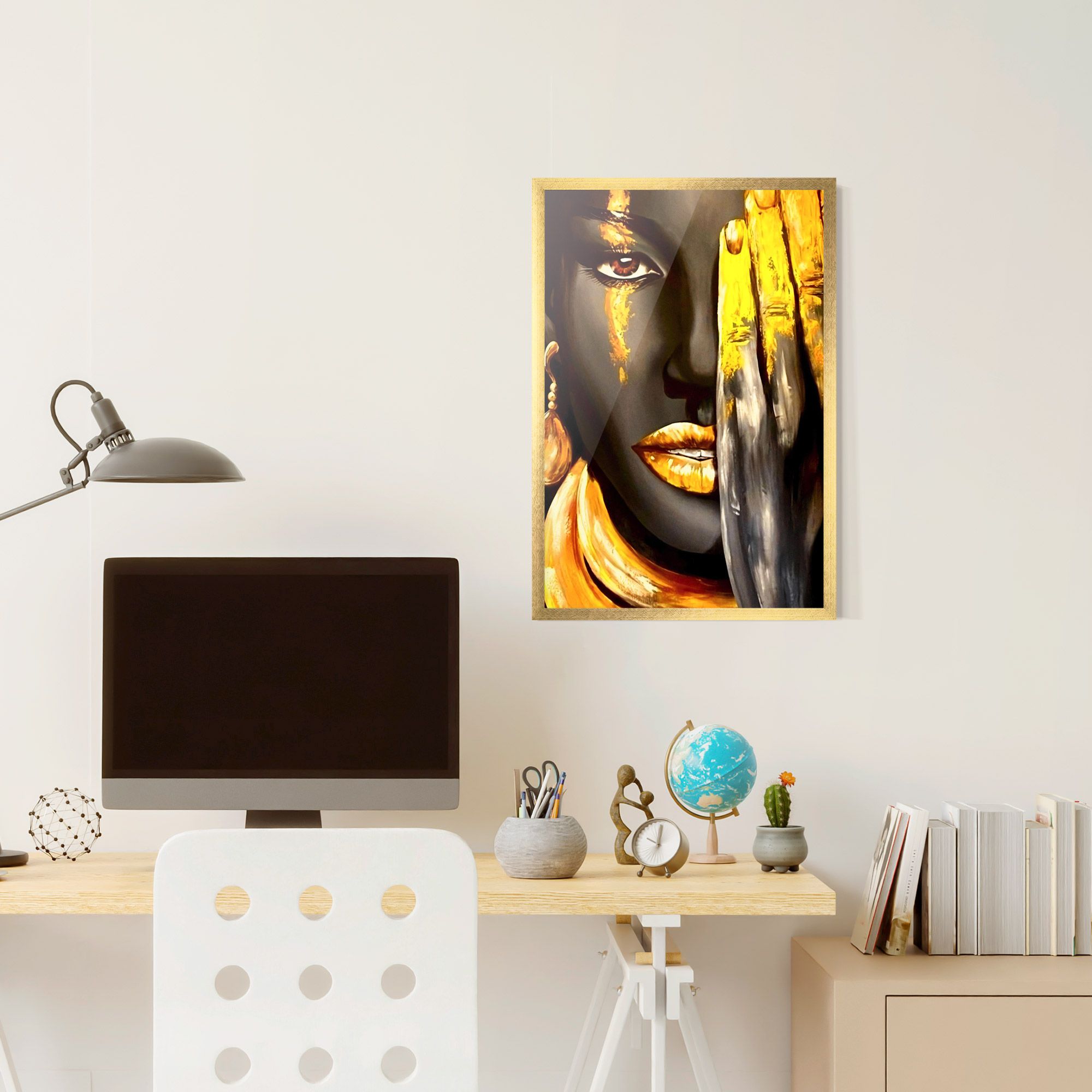 Golden African Women mockup 6