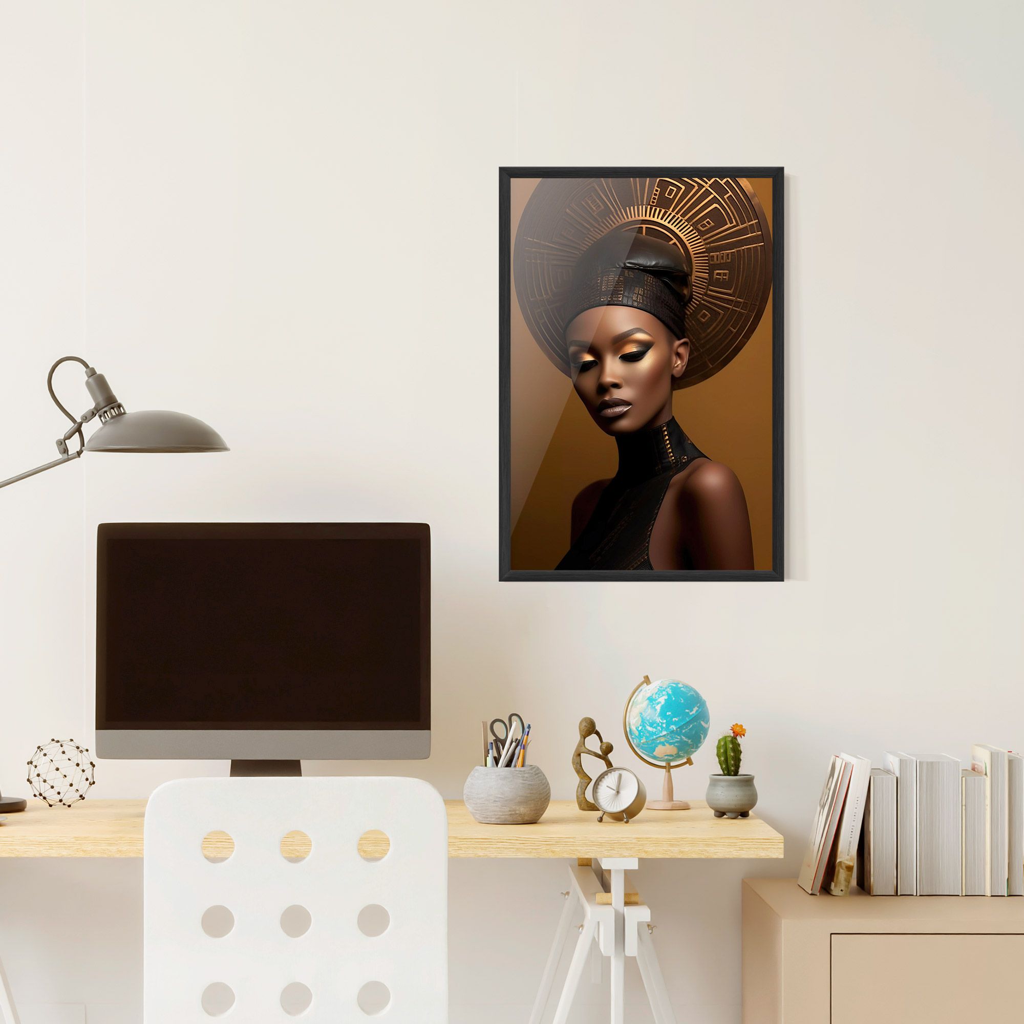 African Abstract Art mockup 6