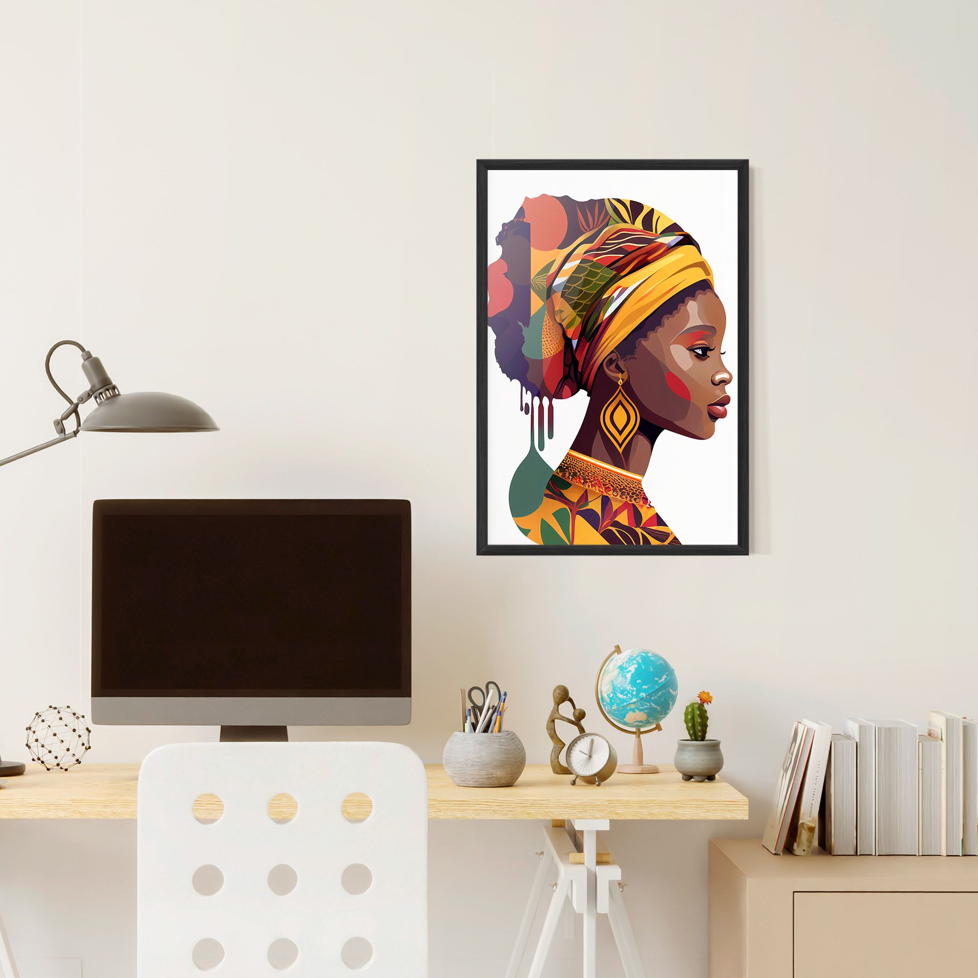 Colorful African mockup 6