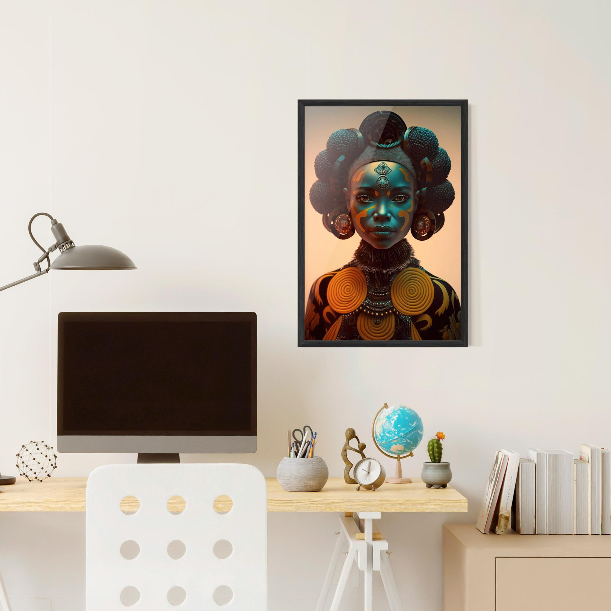 Gerahmte Poster Extravagant Clothing mockup 6