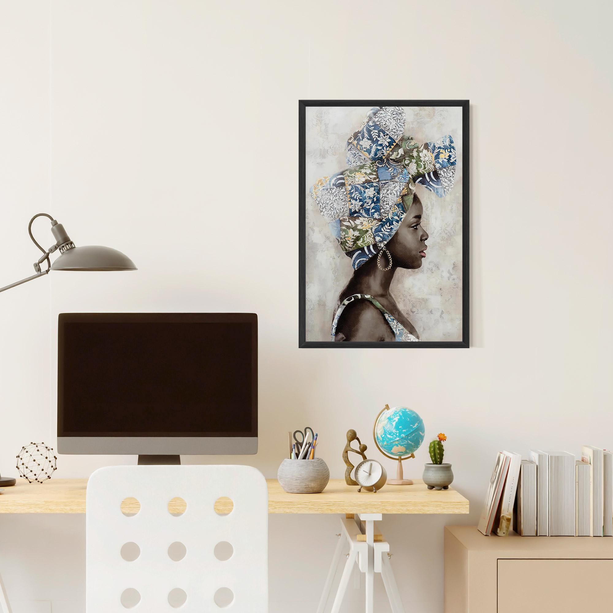 Gerahmte Poster Taraji mockup 6