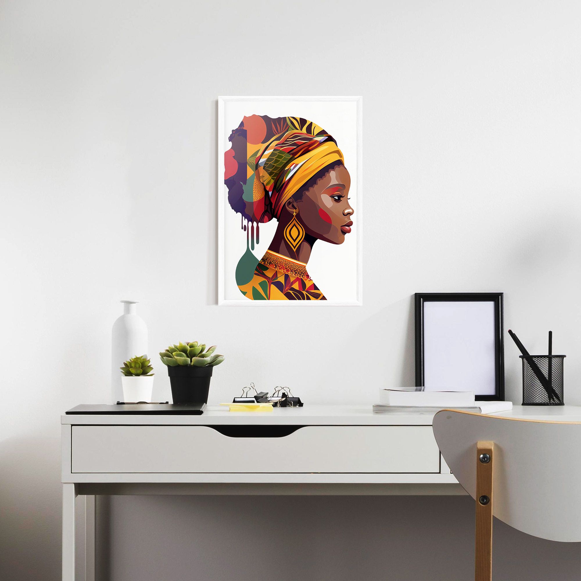 Colorful African mockup 7