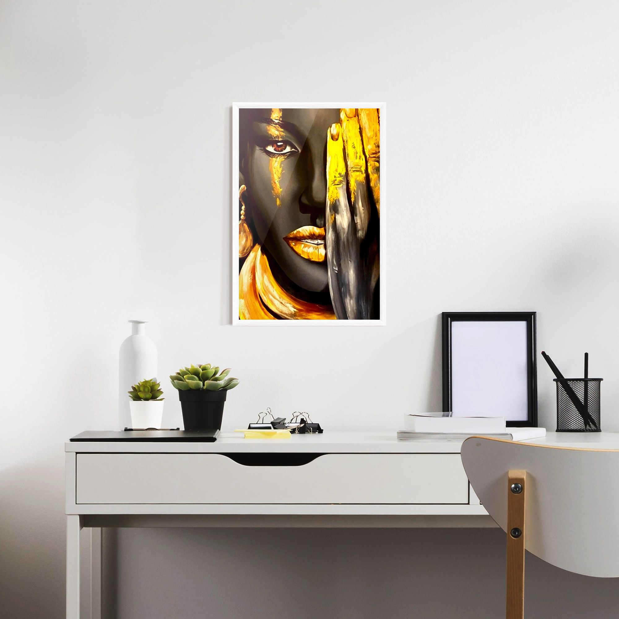 Golden African Women mockup 7