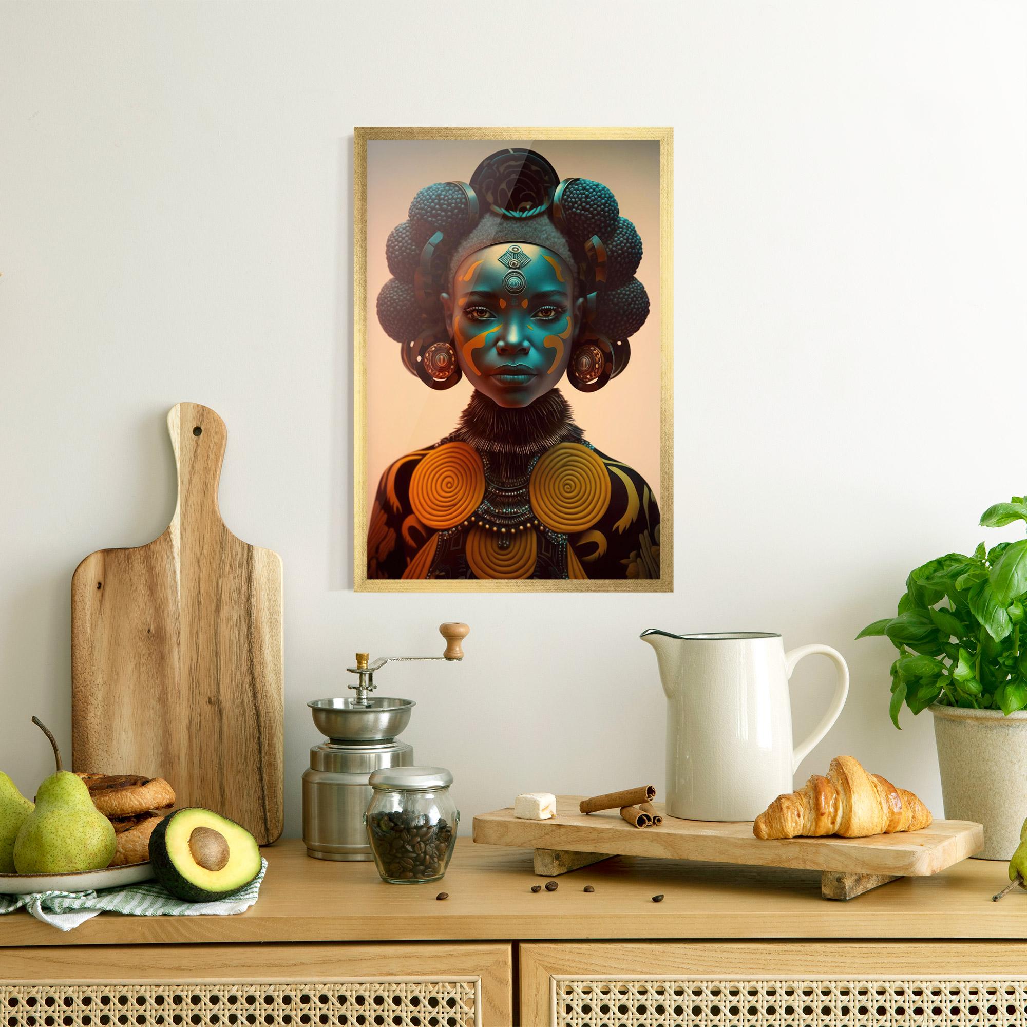 Gerahmte Poster Extravagant Clothing mockup 8