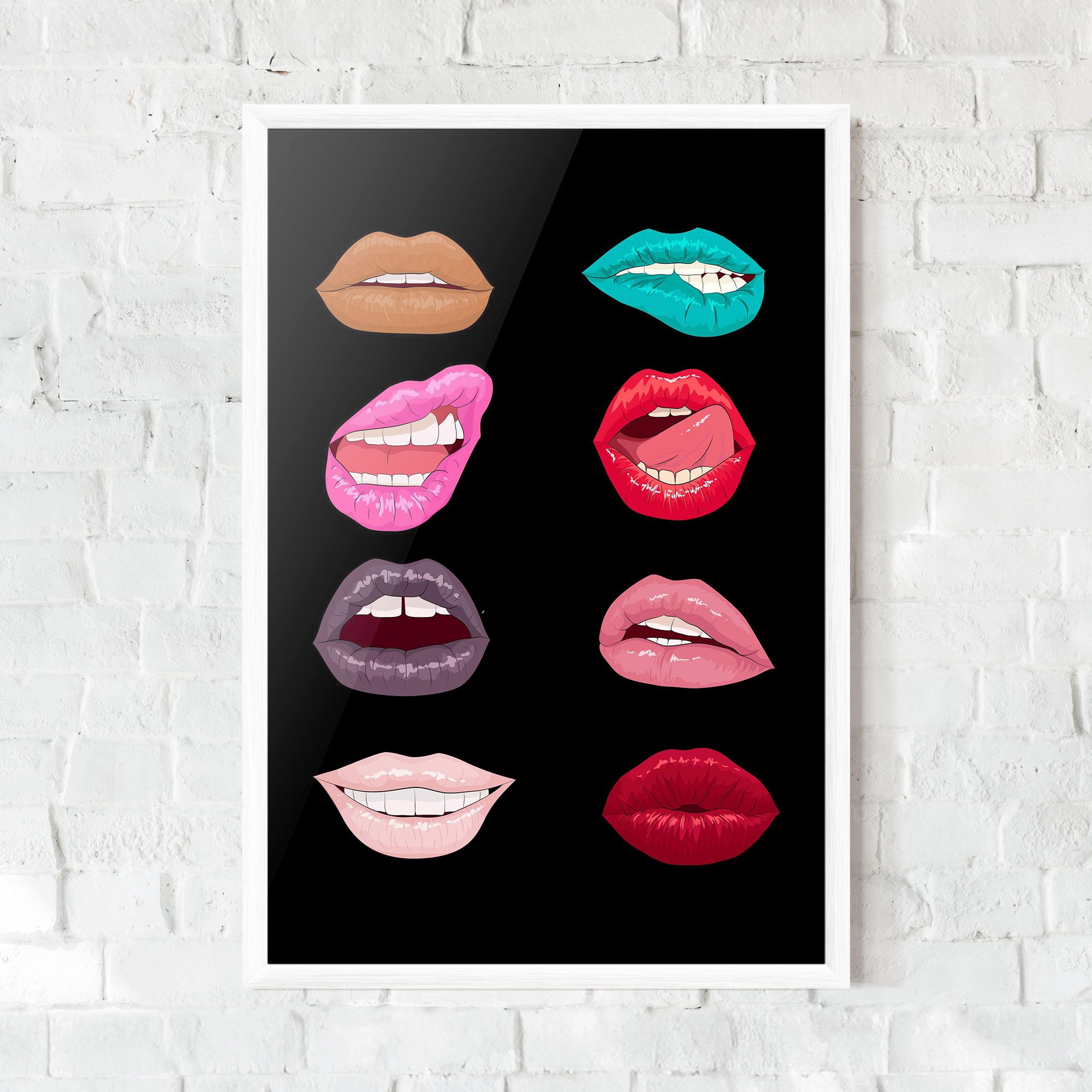 Colorful Lips mockup 0