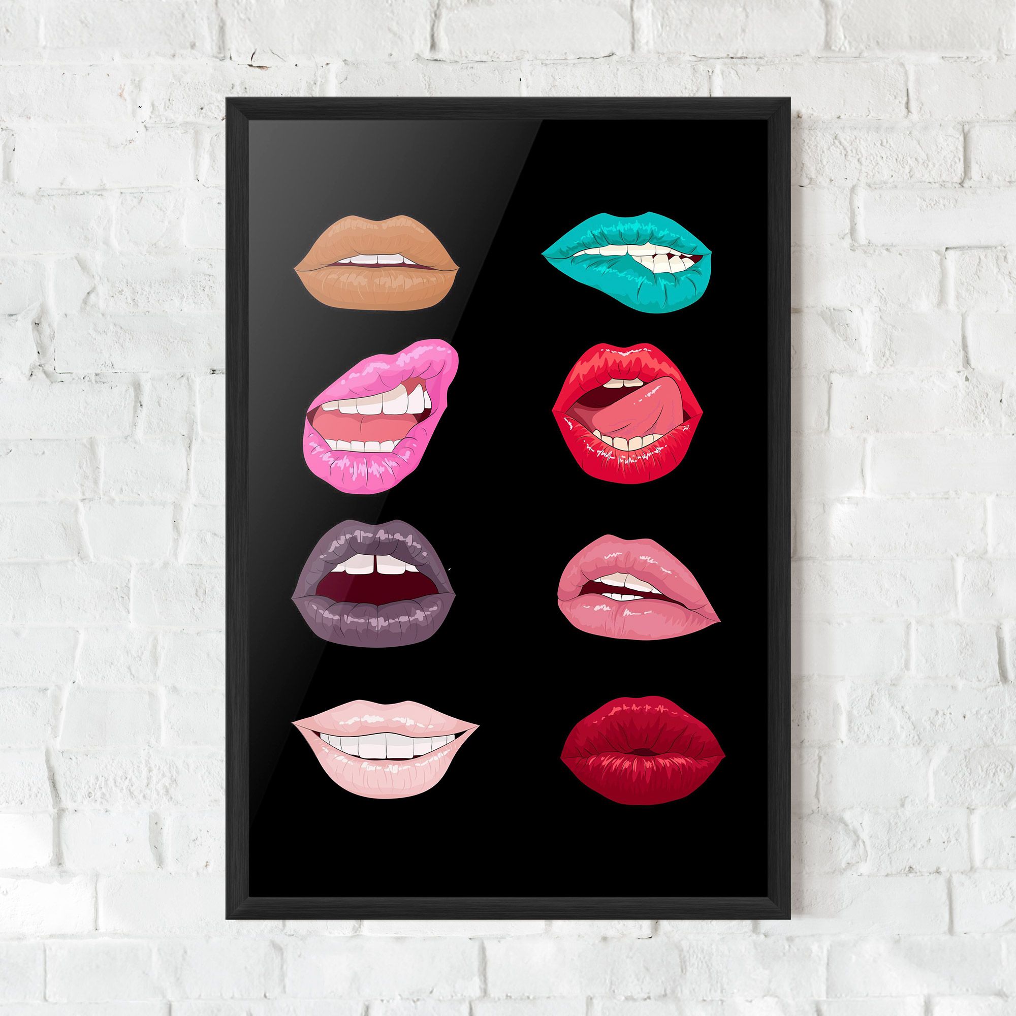 Colorful Lips mockup 0