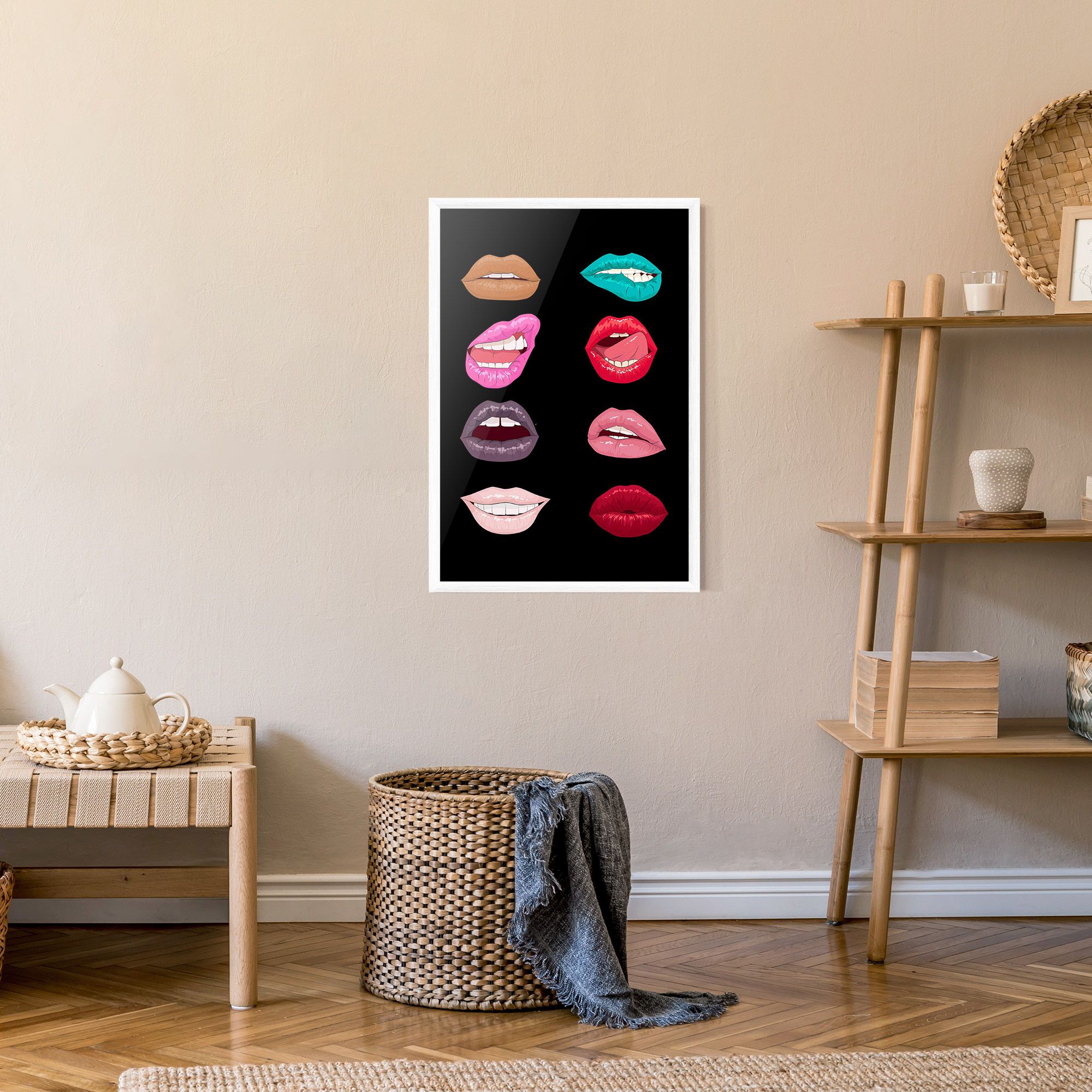 Colorful Lips mockup 9