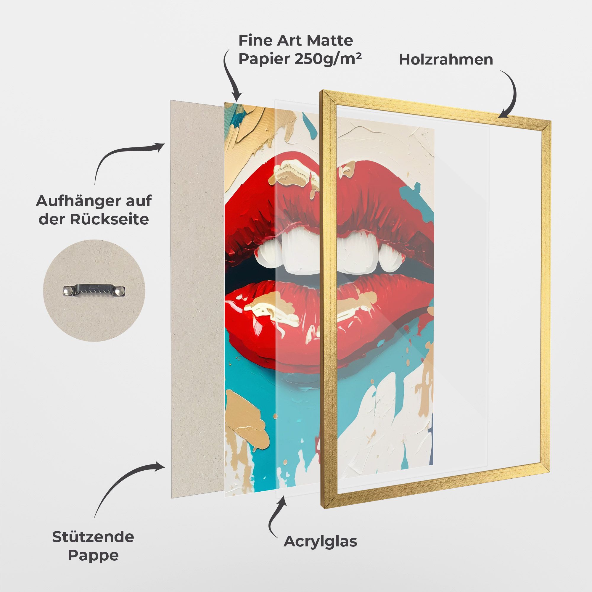 Red Gold Lips mockup 1