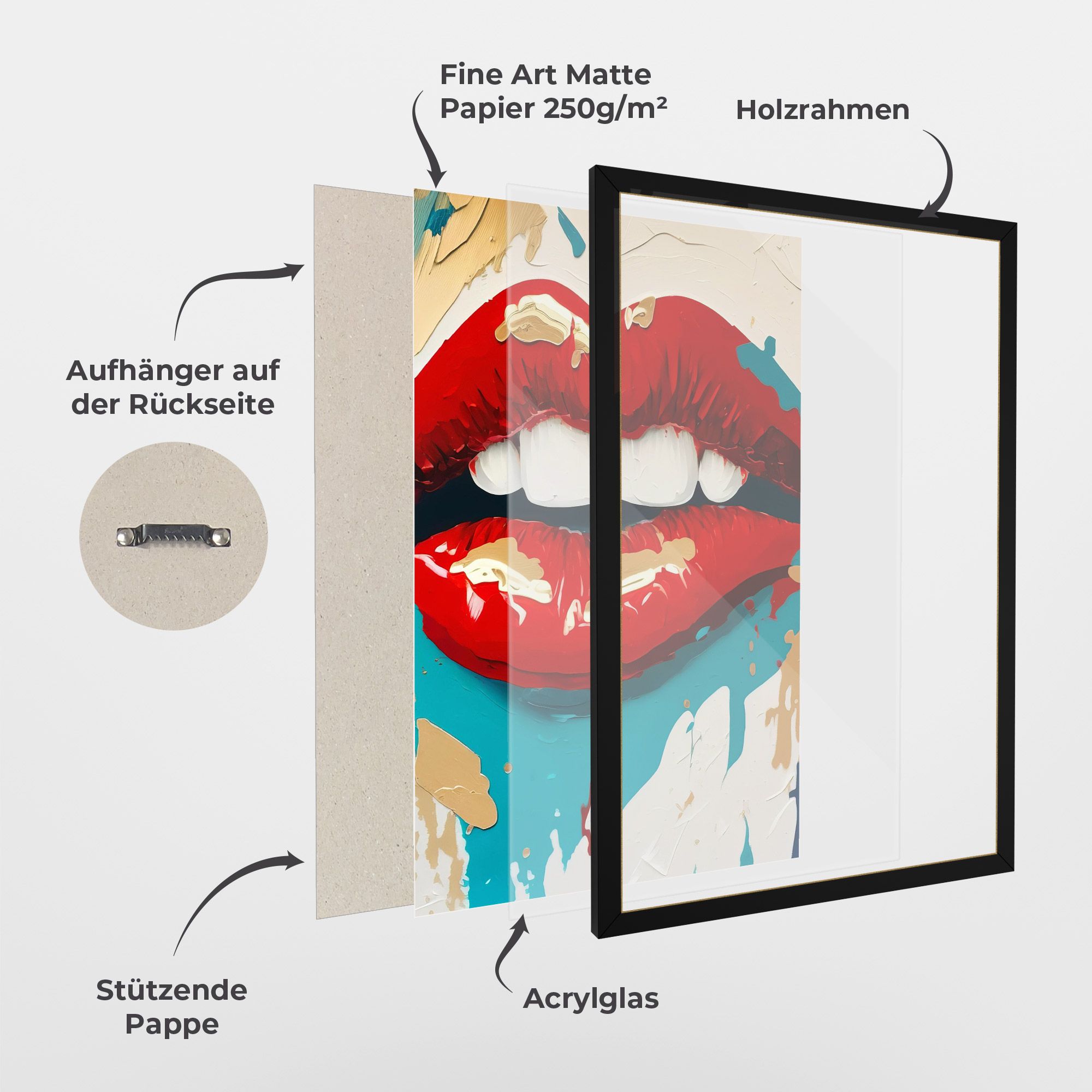 Red Gold Lips mockup 1