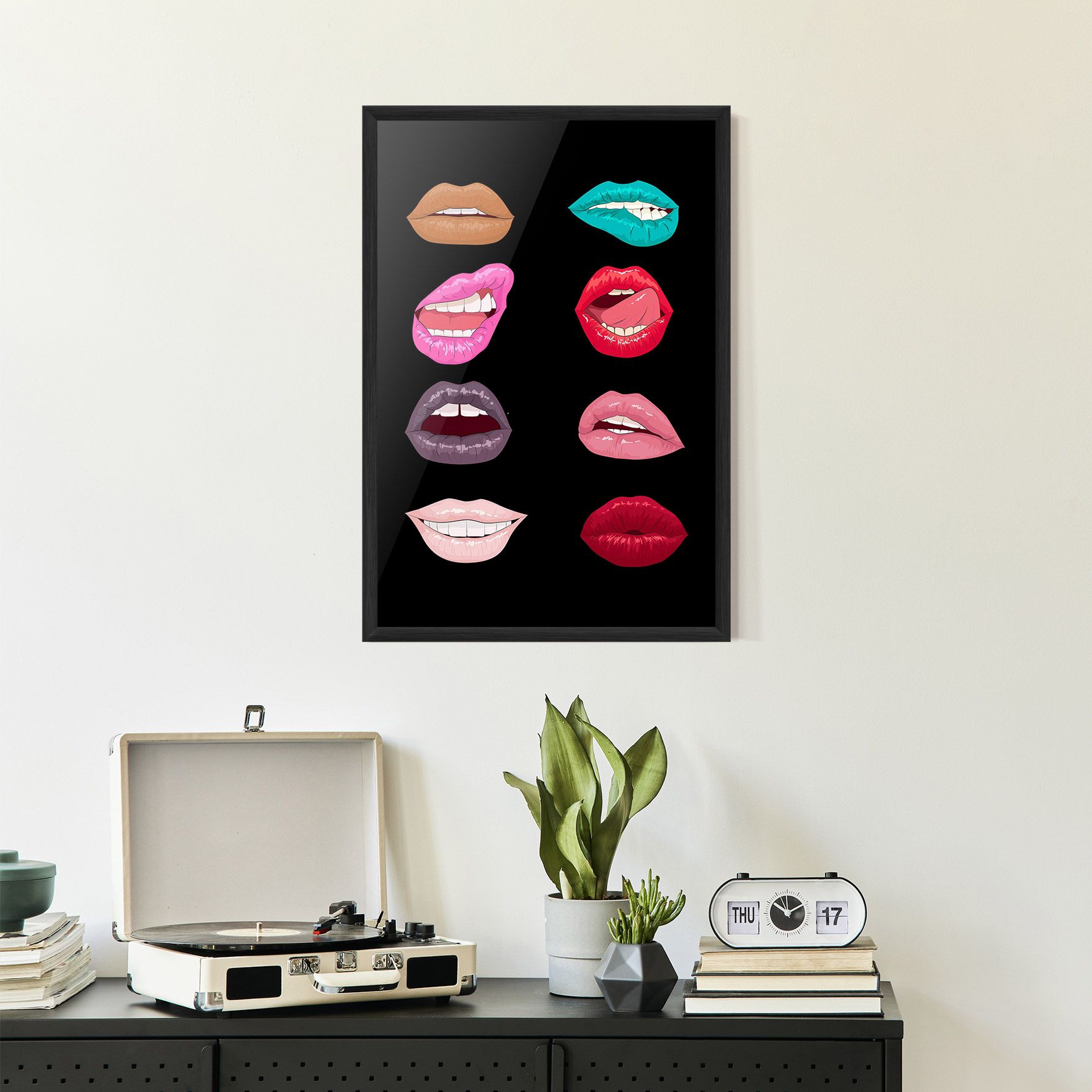 Colorful Lips mockup 2