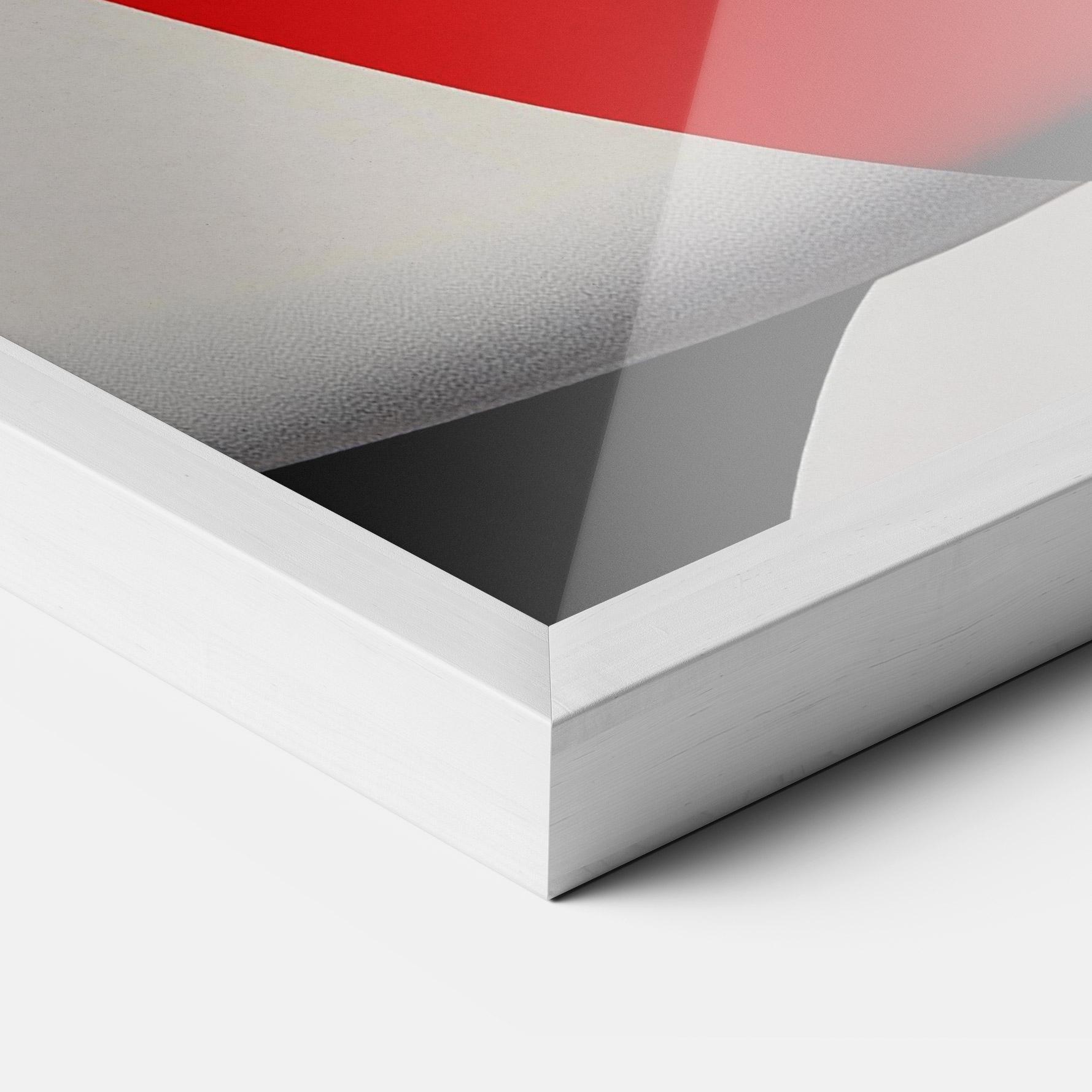 Gerahmte Poster Dark Red Lips mockup 3