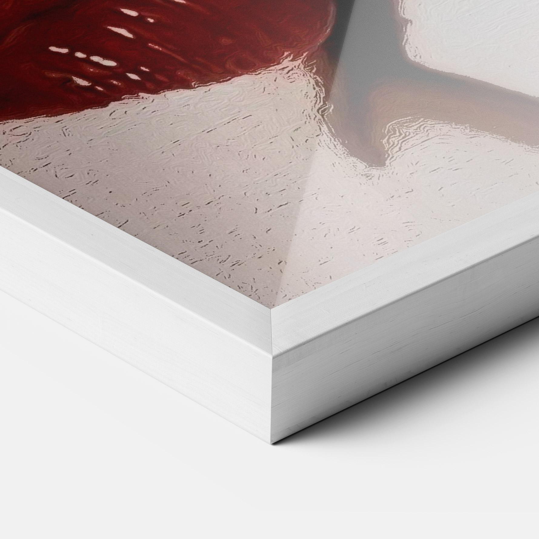 Gerahmte Poster Tree Red Lips mockup 3