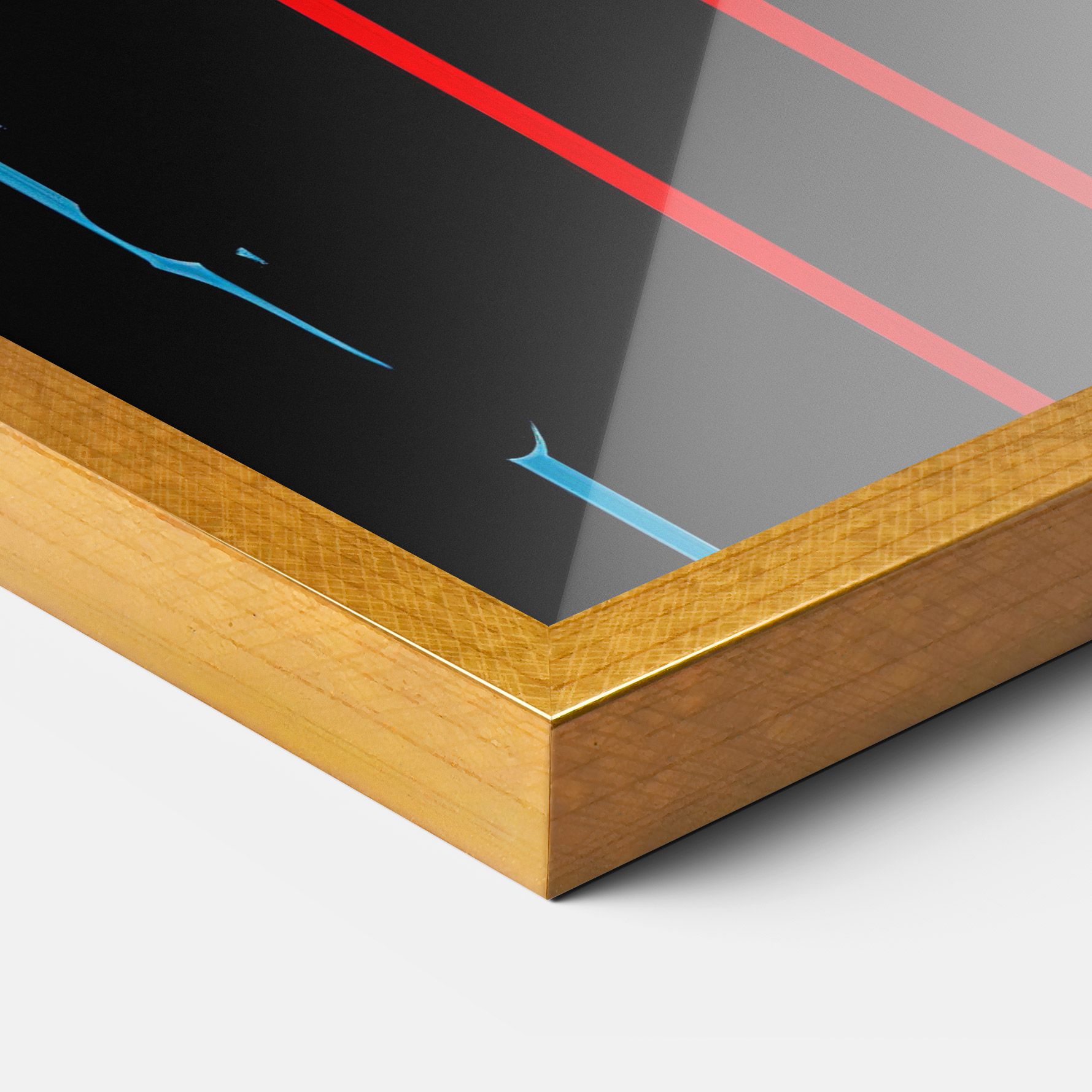 Red Lipstick Flowing mockup 3