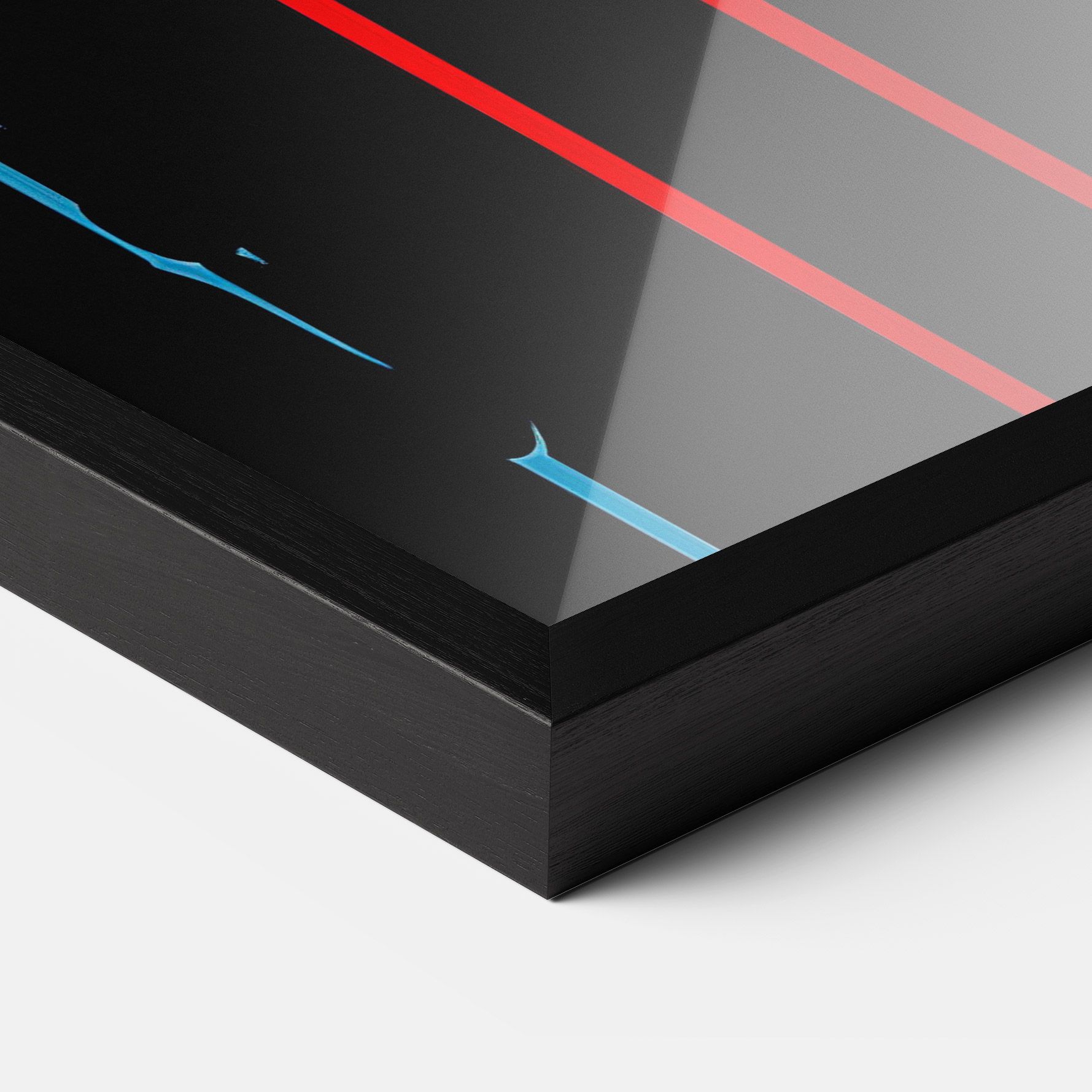 Red Lipstick Flowing mockup 3