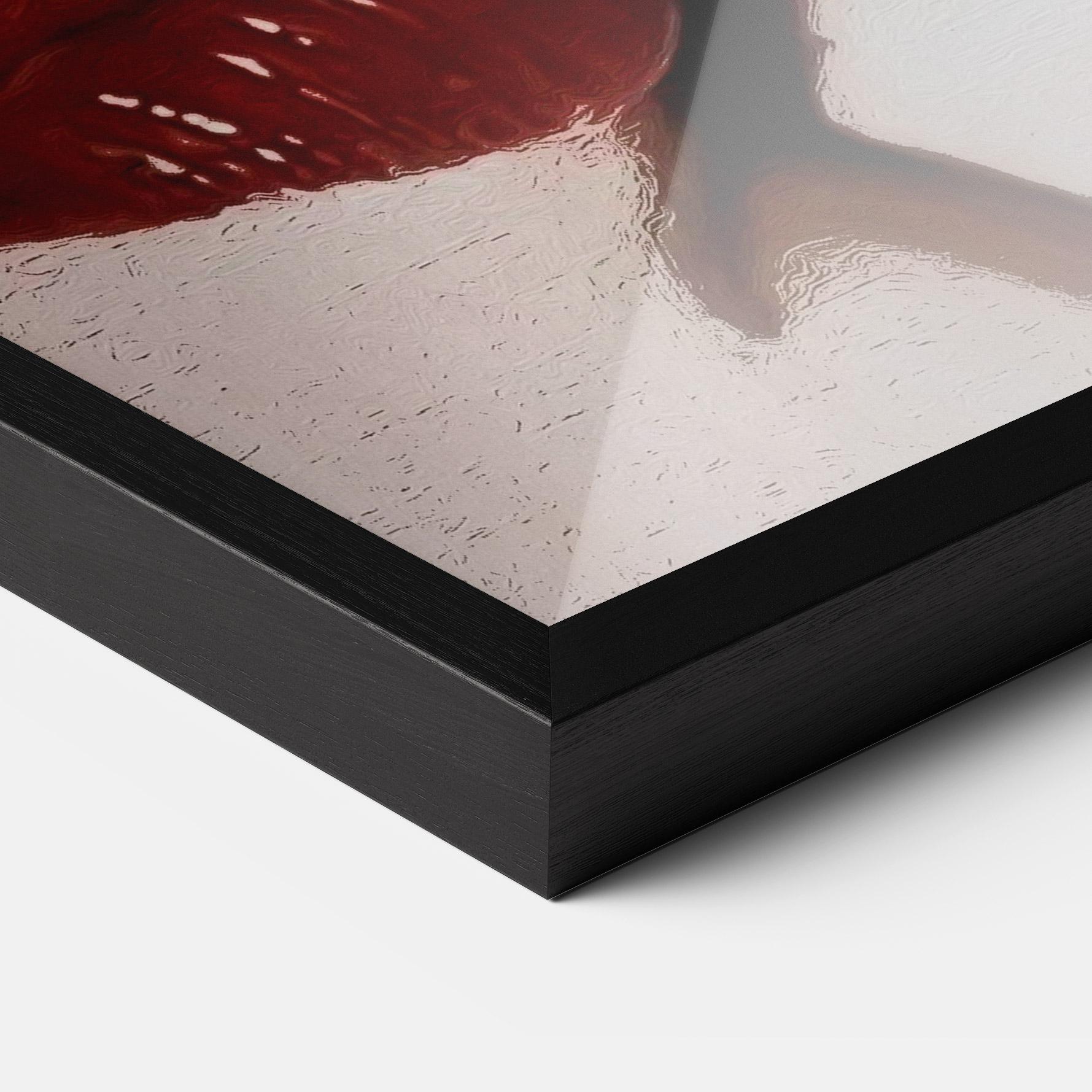 Gerahmte Poster Tree Red Lips mockup 3