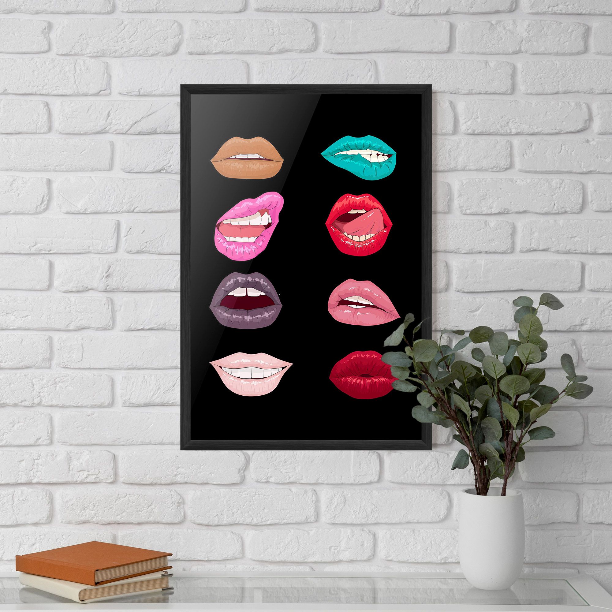 Colorful Lips mockup 5