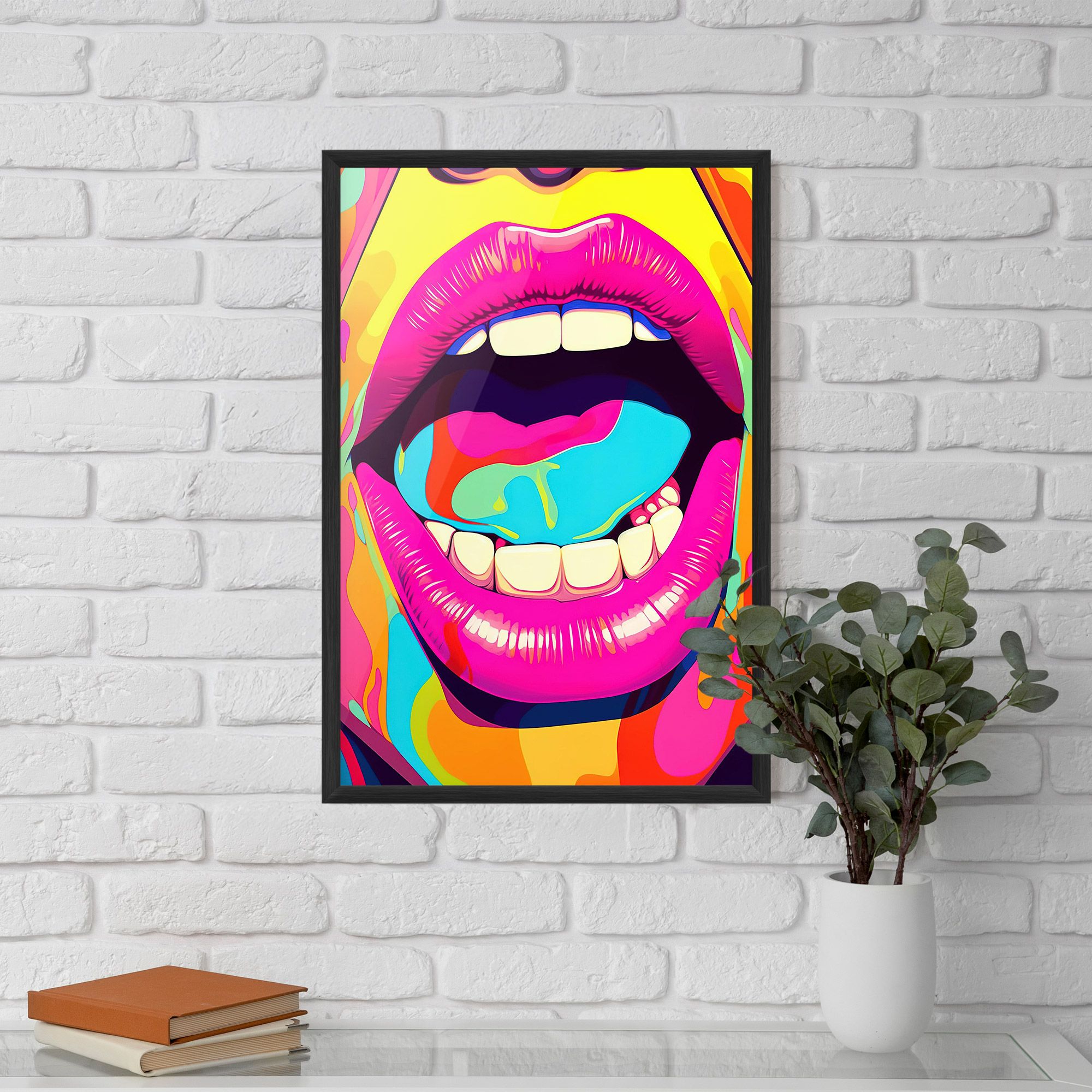 Pop Art Mouth mockup 5