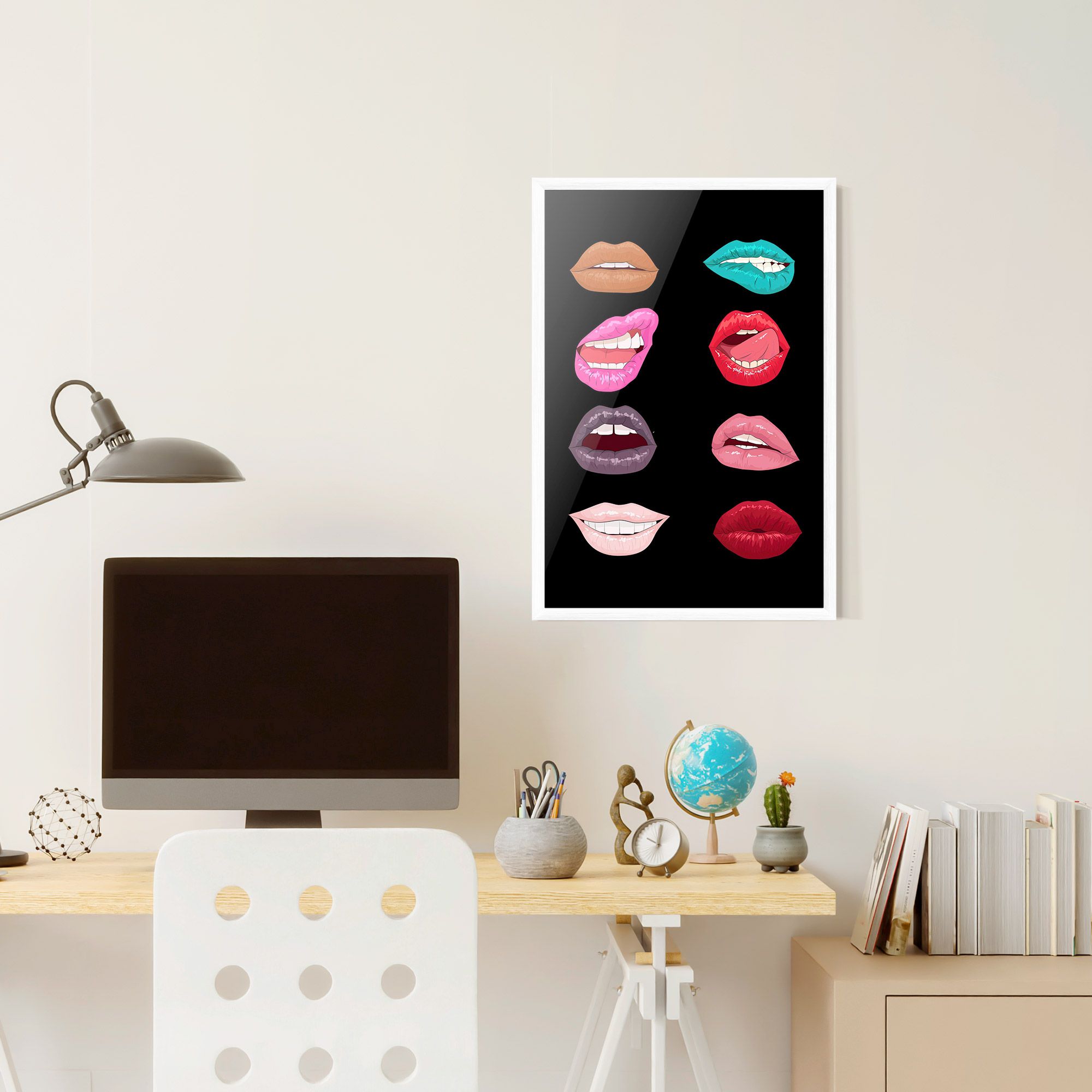 Colorful Lips mockup 6