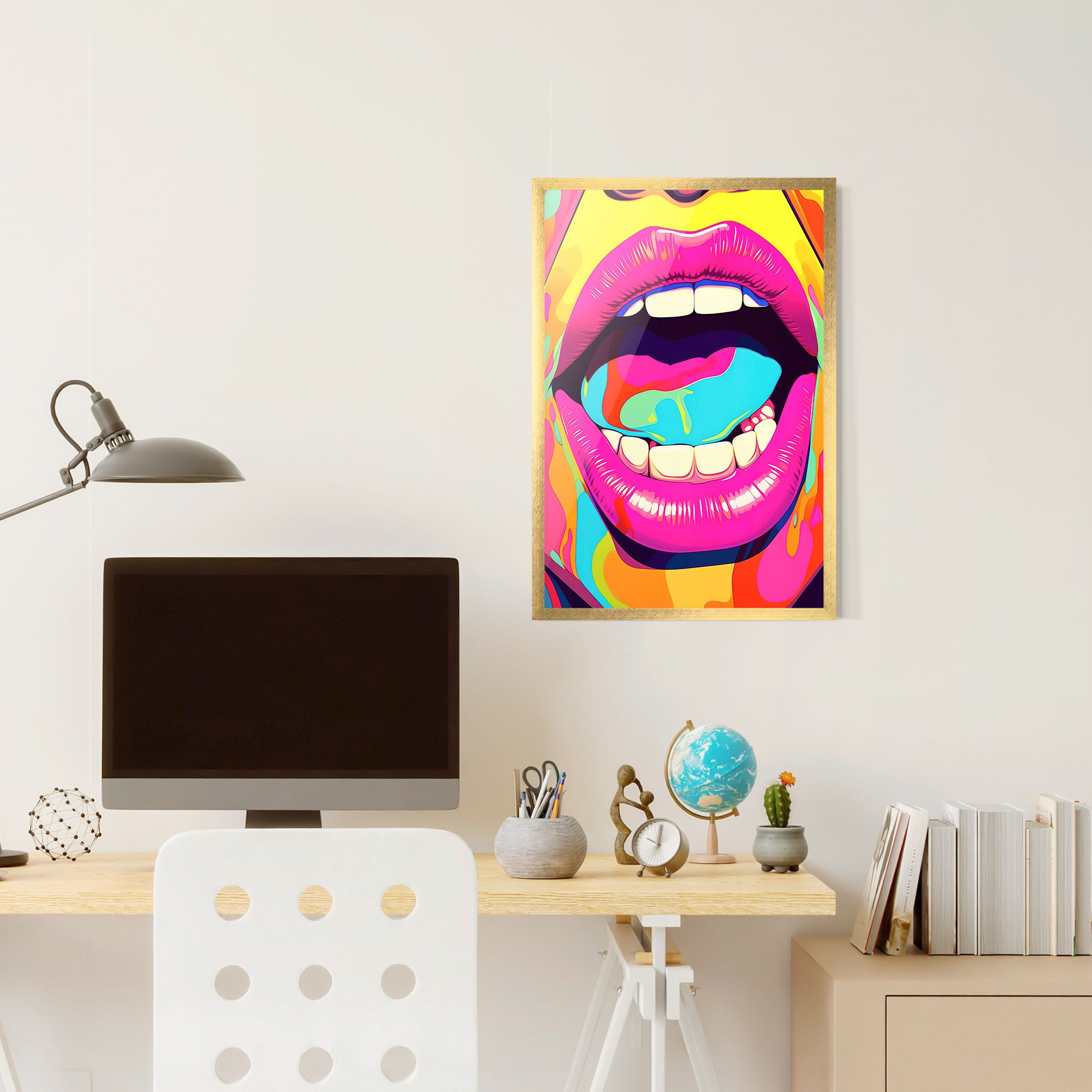 Pop Art Mouth mockup 6