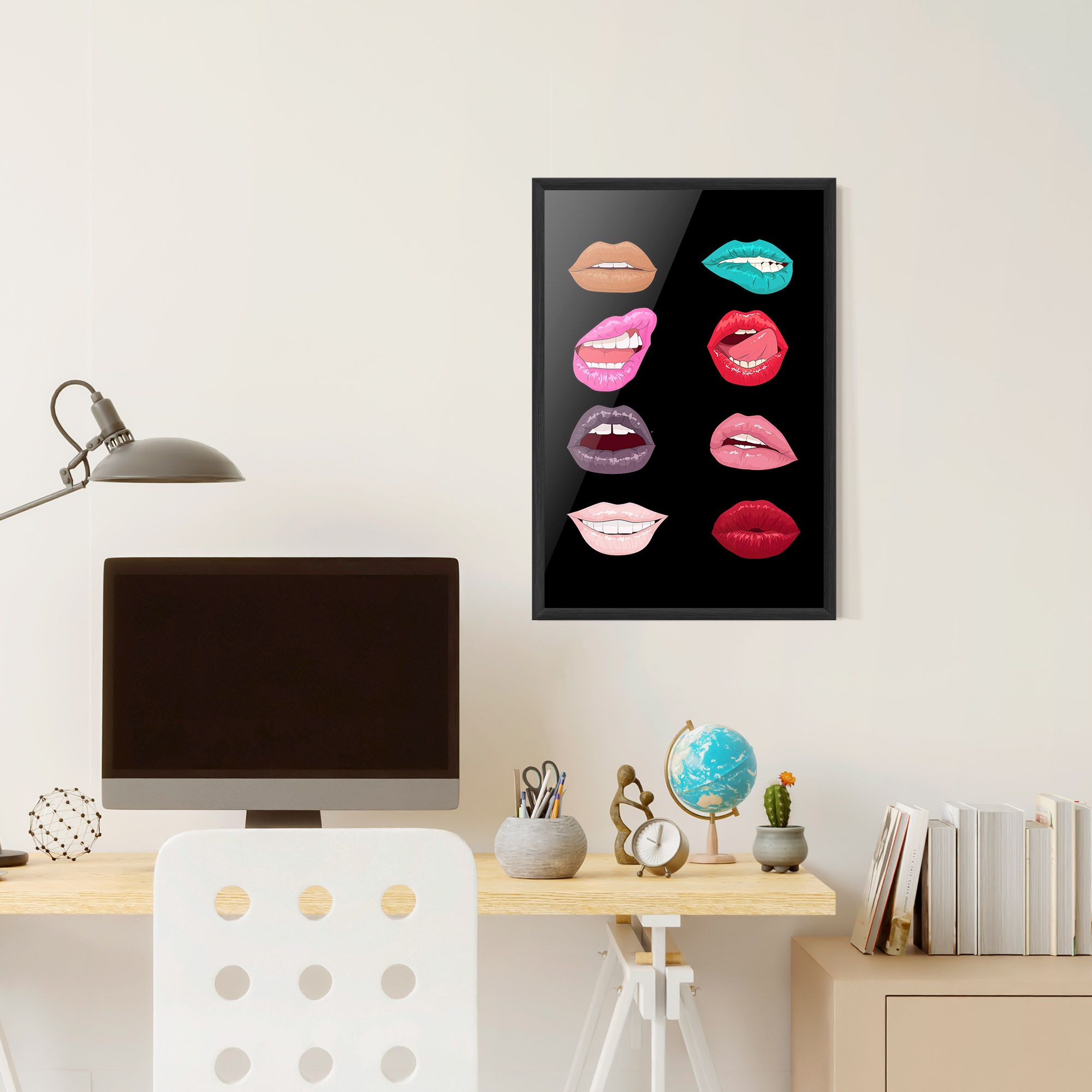 Colorful Lips mockup 6