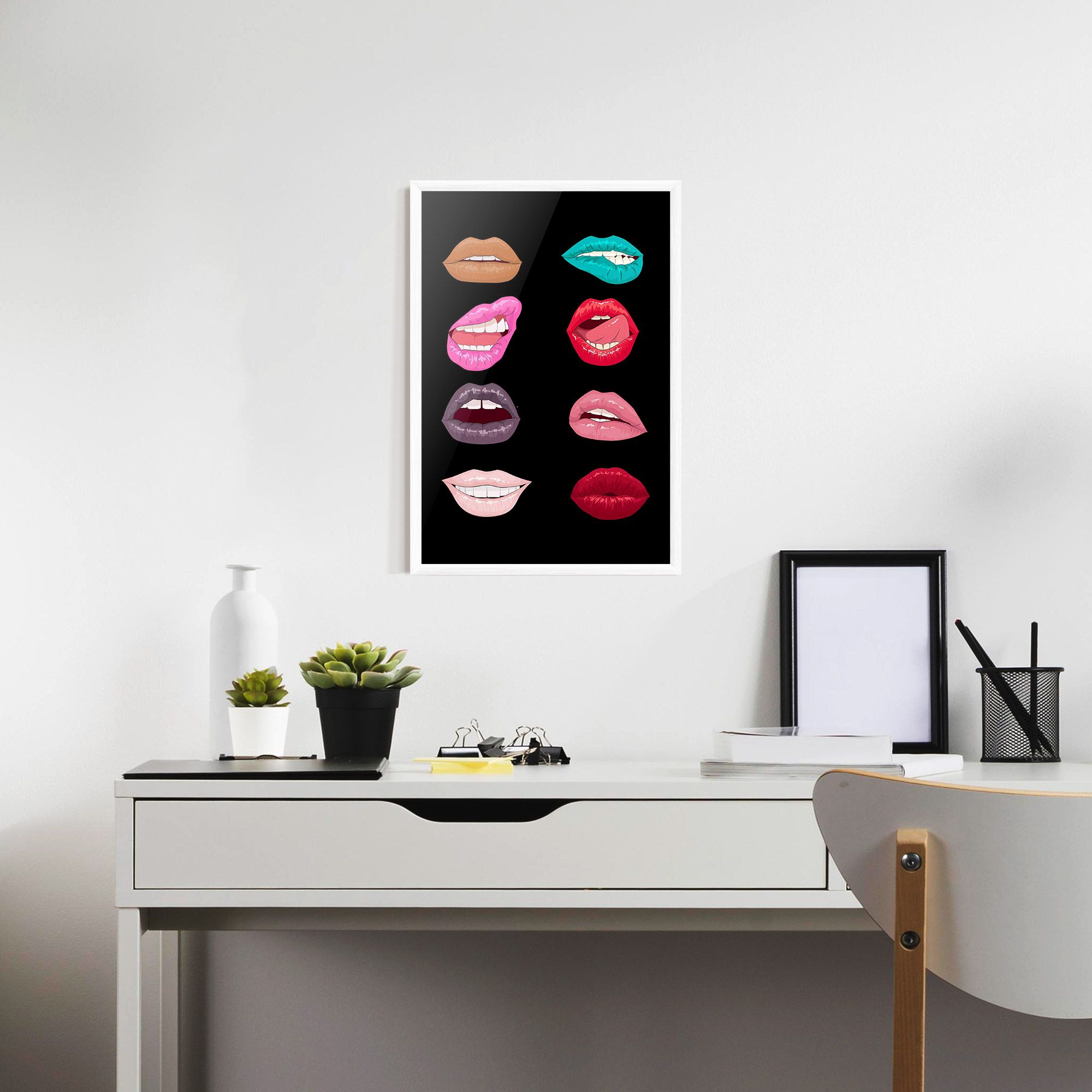 Colorful Lips mockup 7