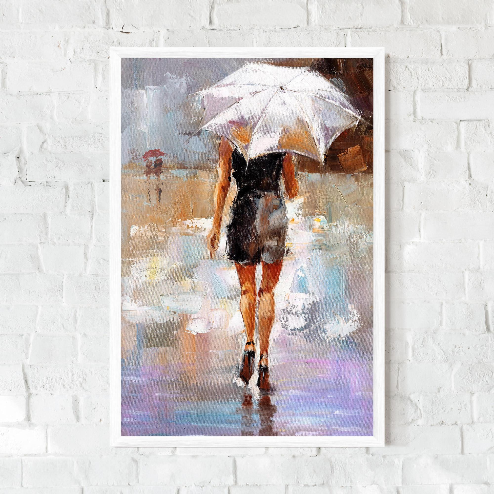 Gerahmte Poster Fashion Lady mockup 0