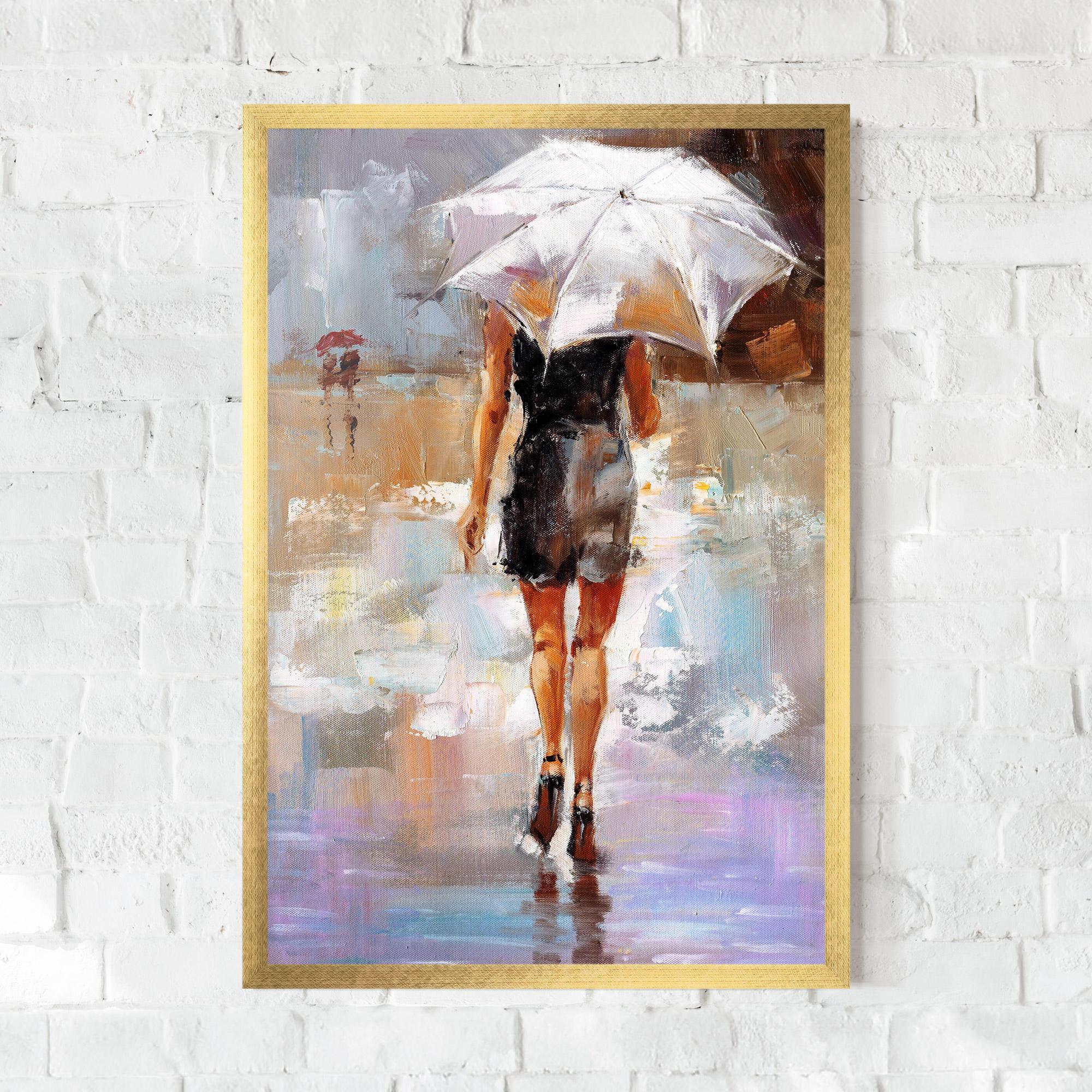 Gerahmte Poster Fashion Lady mockup 0